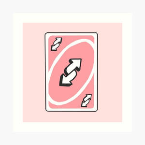 300x300 Download Pink Uno Skip Card Wallpaper, Phone