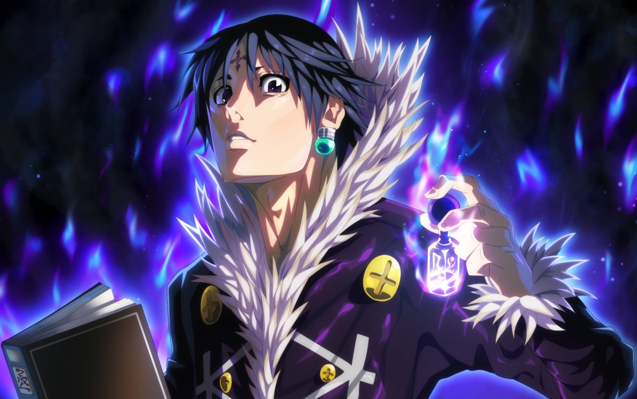 2200x1380 Chrollo Lucilfer x Hunter iPhone XS, iPhone iPhone X Wallpaper, HD Anime 4K Wallpaper, Image, Photo and Background, Desktop