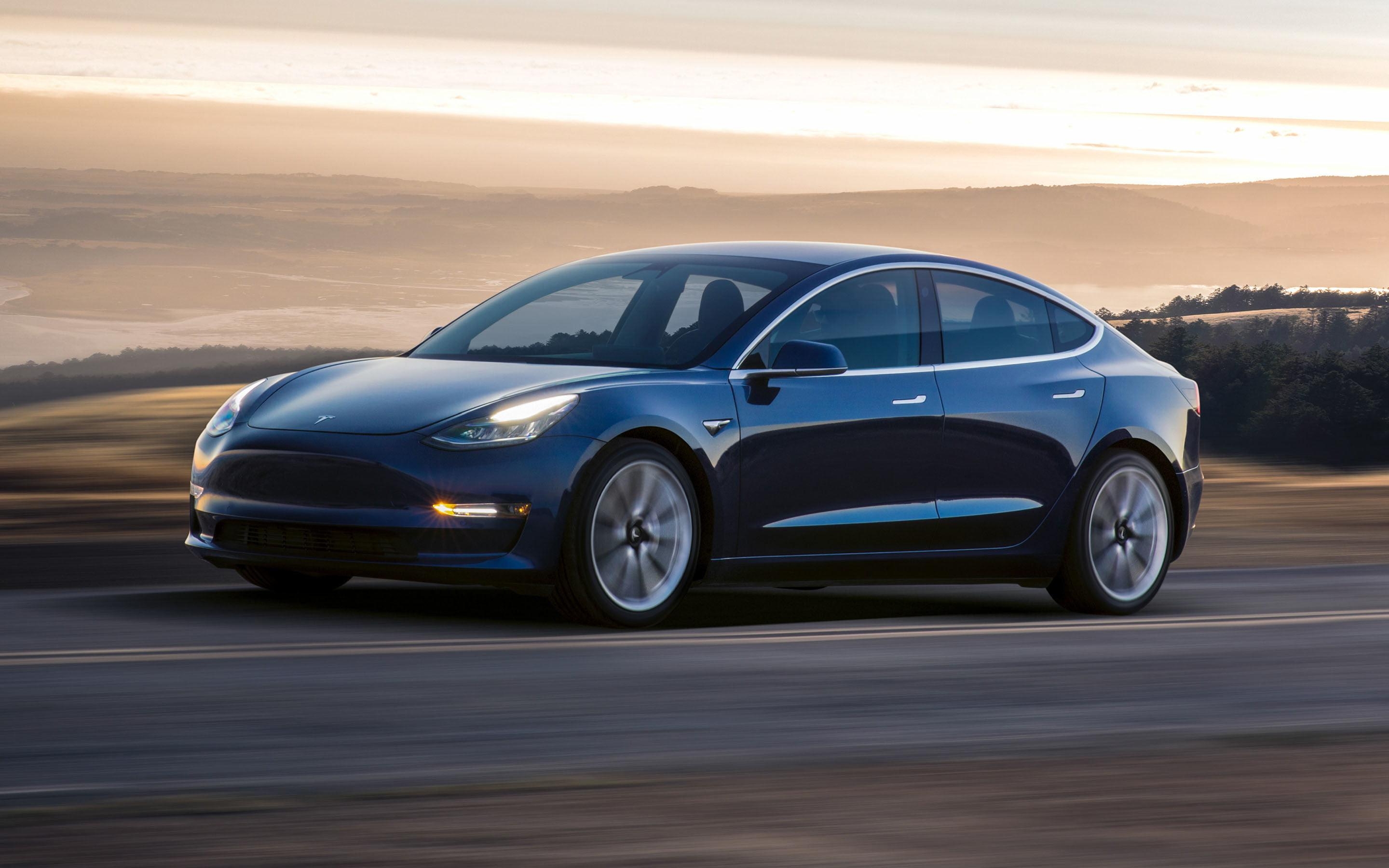 2880x1800 Tesla Model 3 HD Wallpaper, Desktop