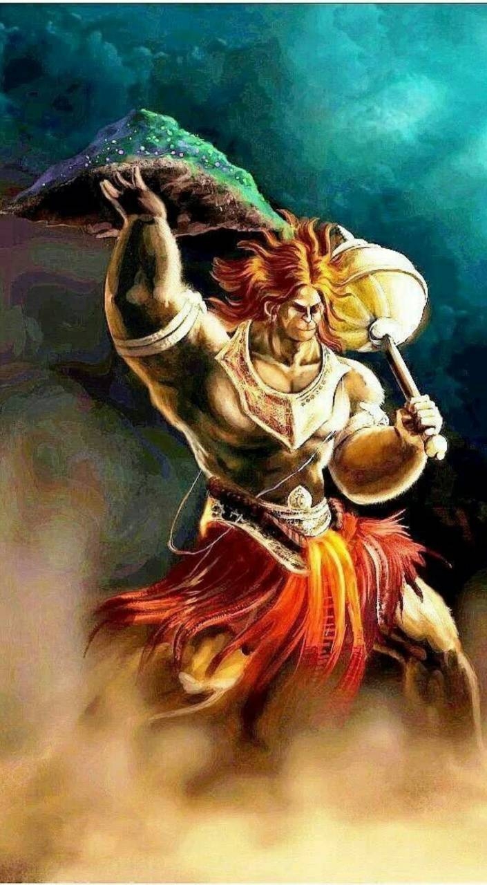 710x1280 Hanuman wallpaper, Phone