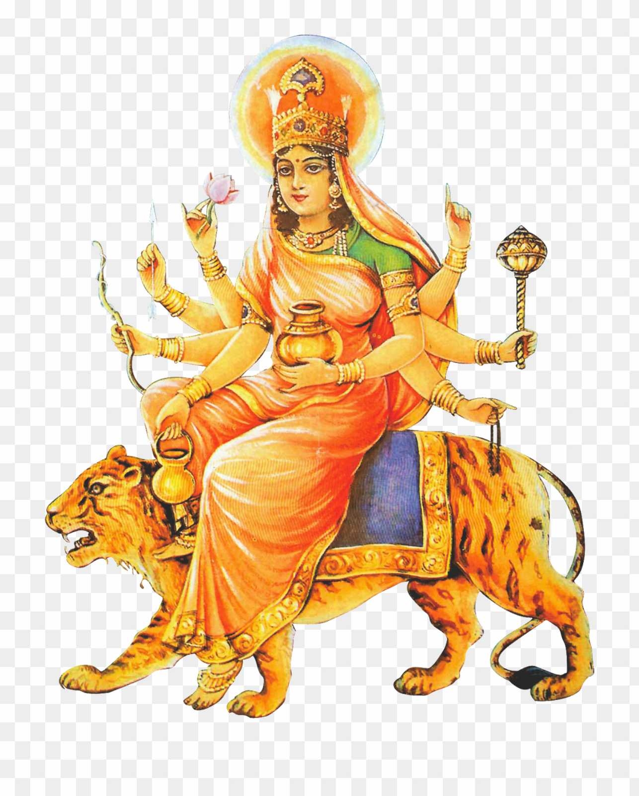 1290x1600 Goddess Kushmanda png image_ Navratri Four day png image, Phone