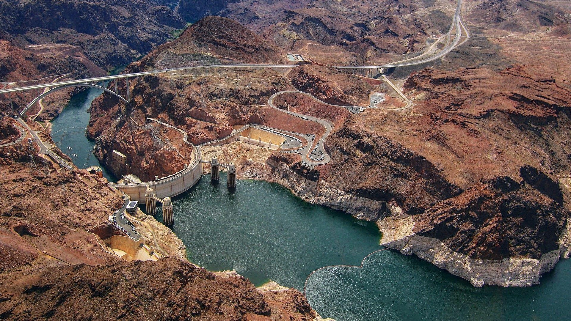 1920x1080 nature, Landscape, Road, Hoover Dam Wallpaper HD / Desktop, Desktop