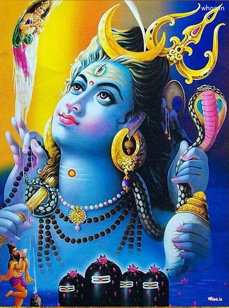 800x1080 Lord Shiva HD Wallpaper Free Download, Phone