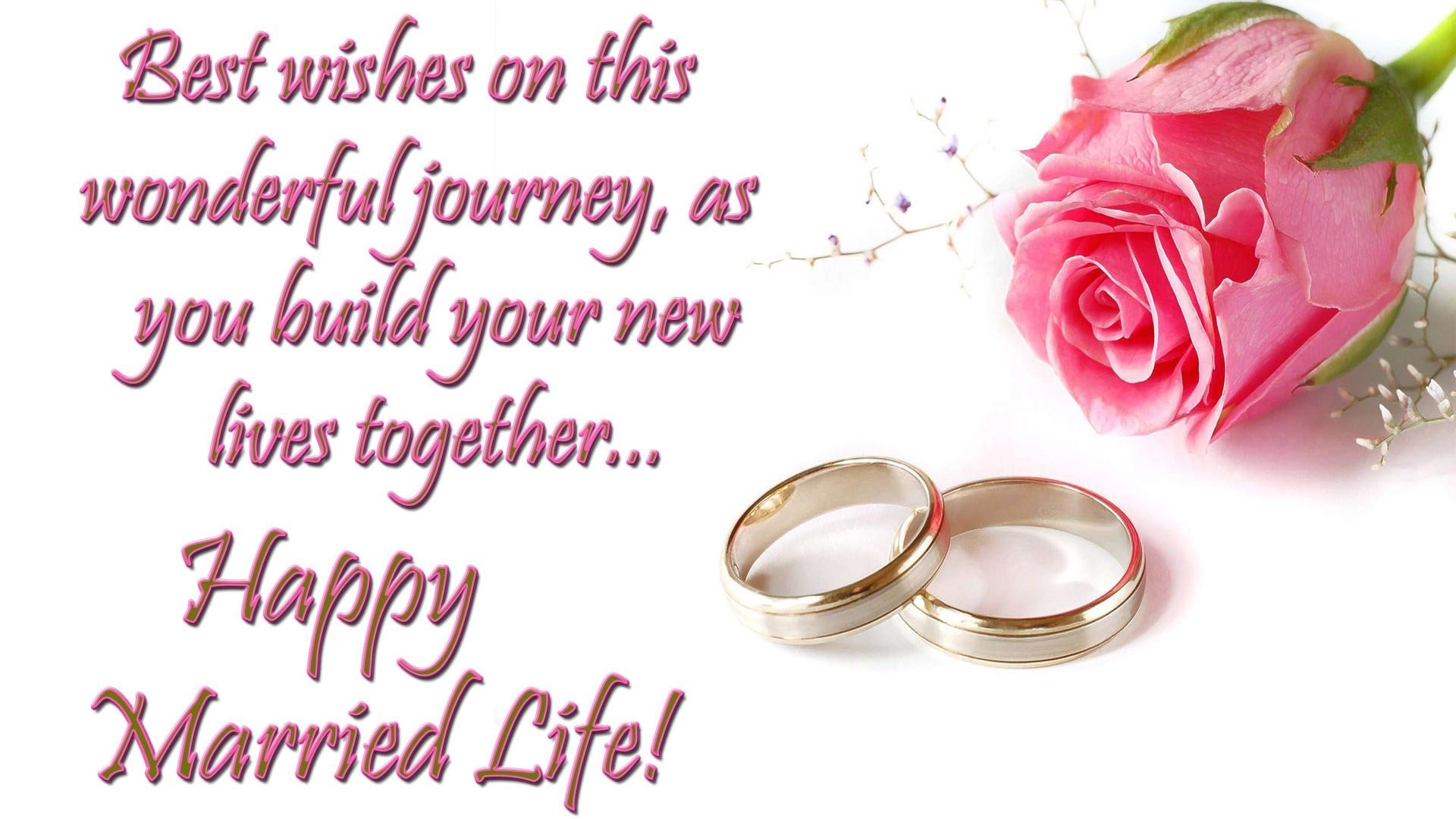 1920x1080 good wishes. Happy married life, Marriage wishes image, Happy marriage life wishes, Desktop