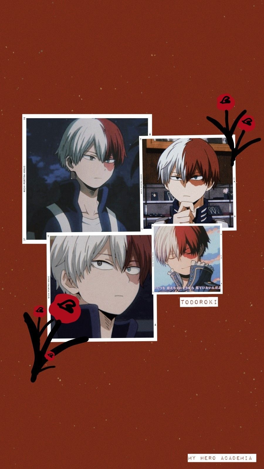 900x1600 Shoto Todoroki Aesthetic Wallpaper HD, Phone