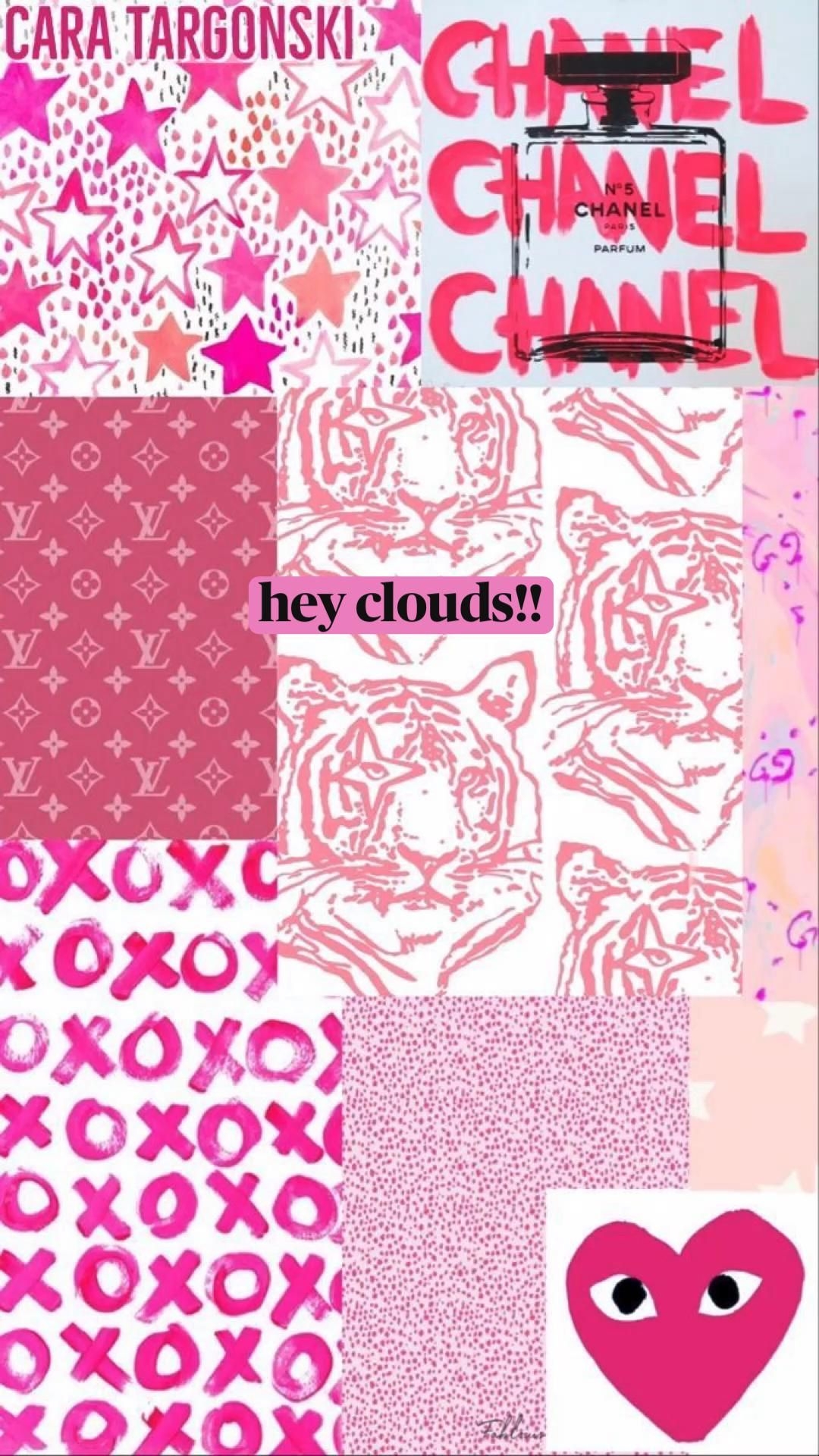 1080x1920 hey clouds!!. Preppy wallpaper, iPhone wallpaper preppy, Wall collage, Phone