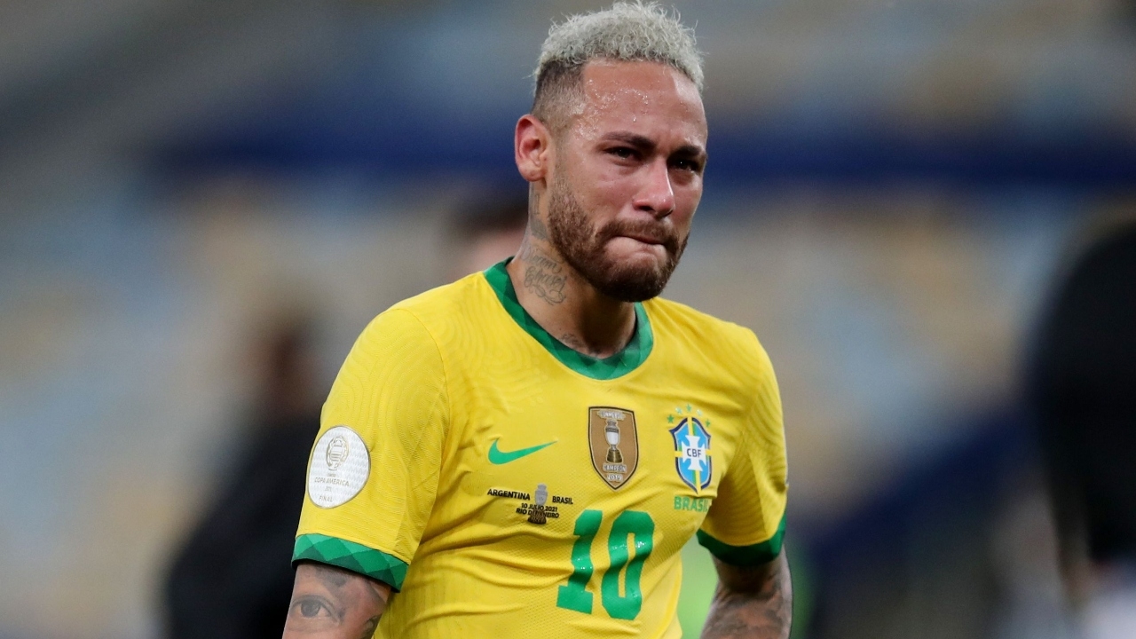 1280x720 Copa America: Neymar breaks down after Brazil's defeat, Desktop