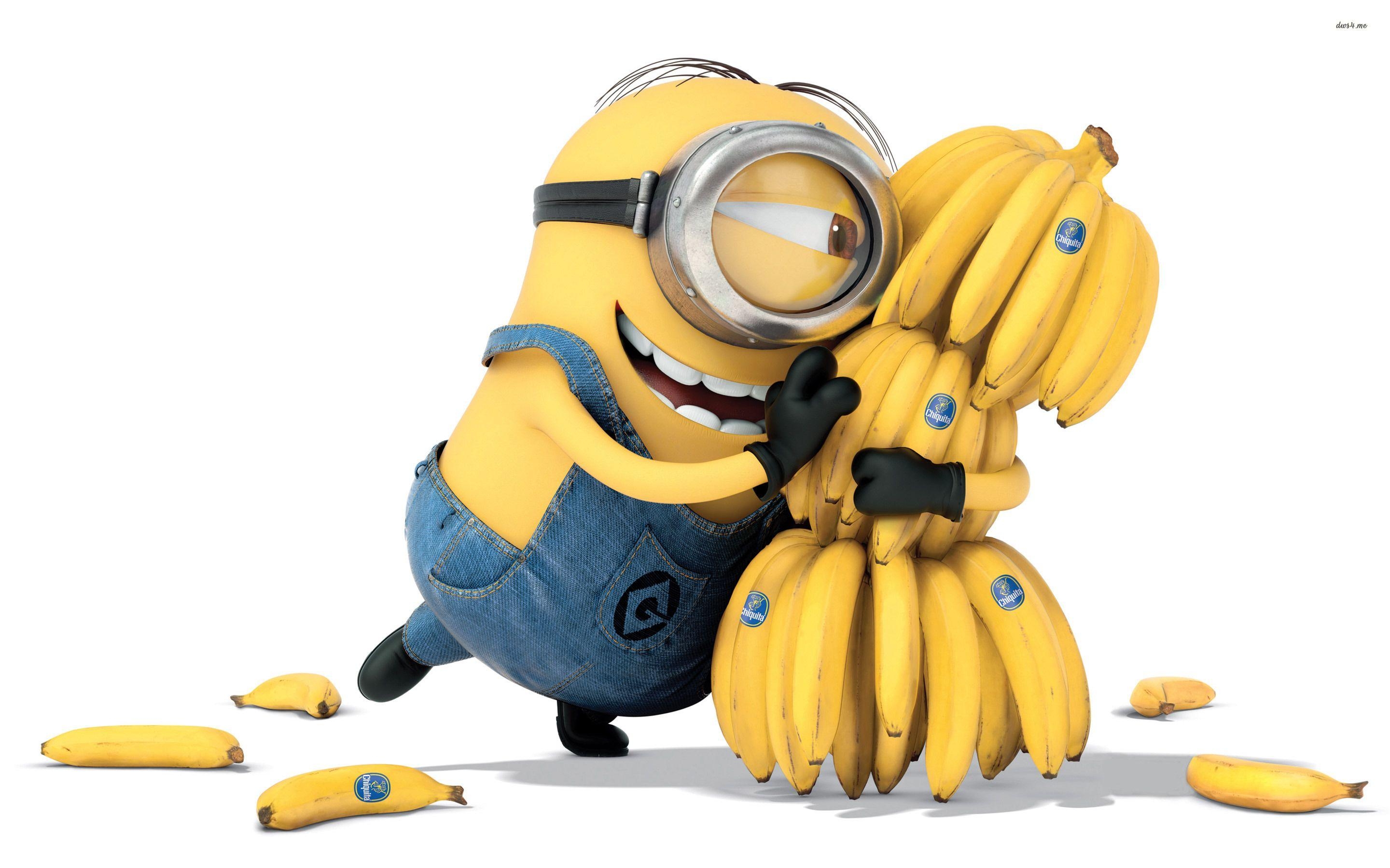 2880x1800 Minion Bananas Wallpaper, Desktop