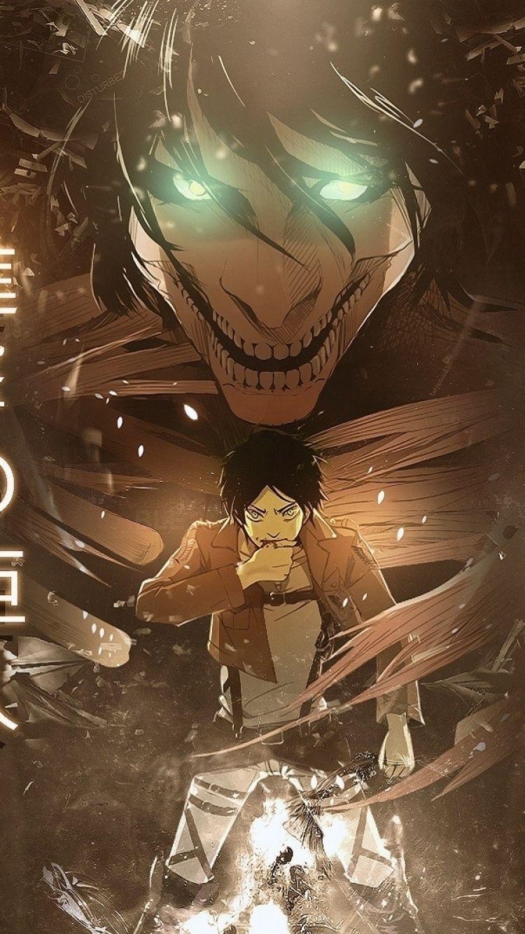 750x1340 Eren Yeager, Attack On Titan Wallpaper, Phone