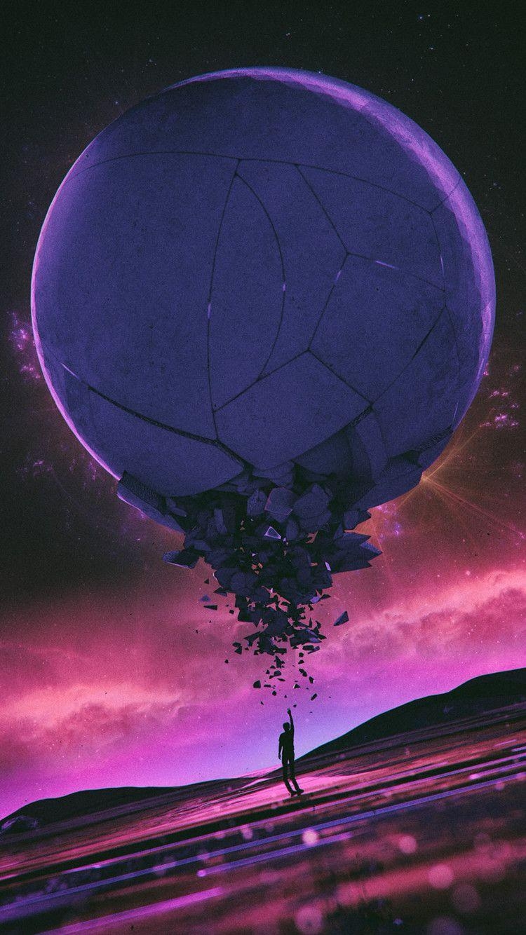 750x1340 Synthwave Iphone 6 Wallpaper, Phone