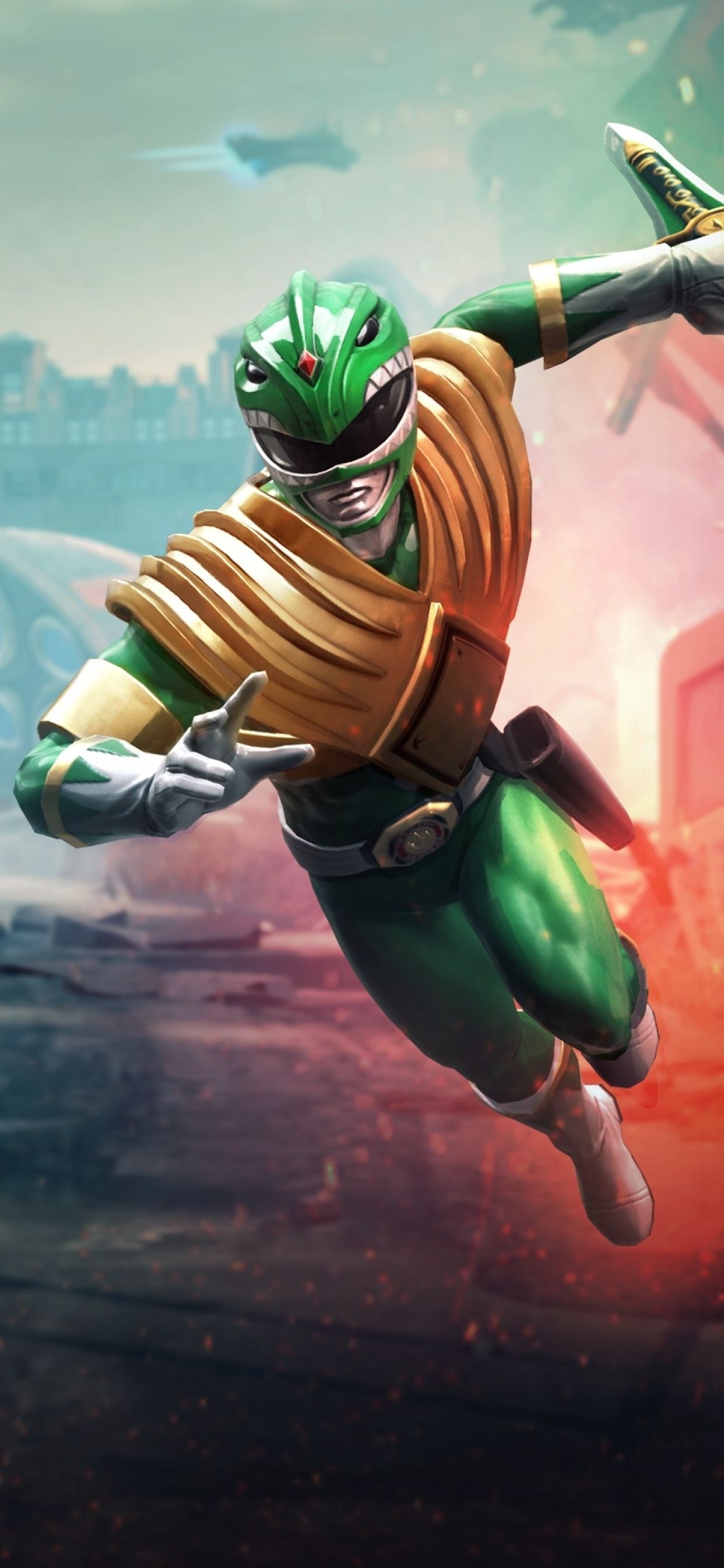 1250x2690 Power Rangers Battle for the Grid Game iPhone XS MAX, Phone