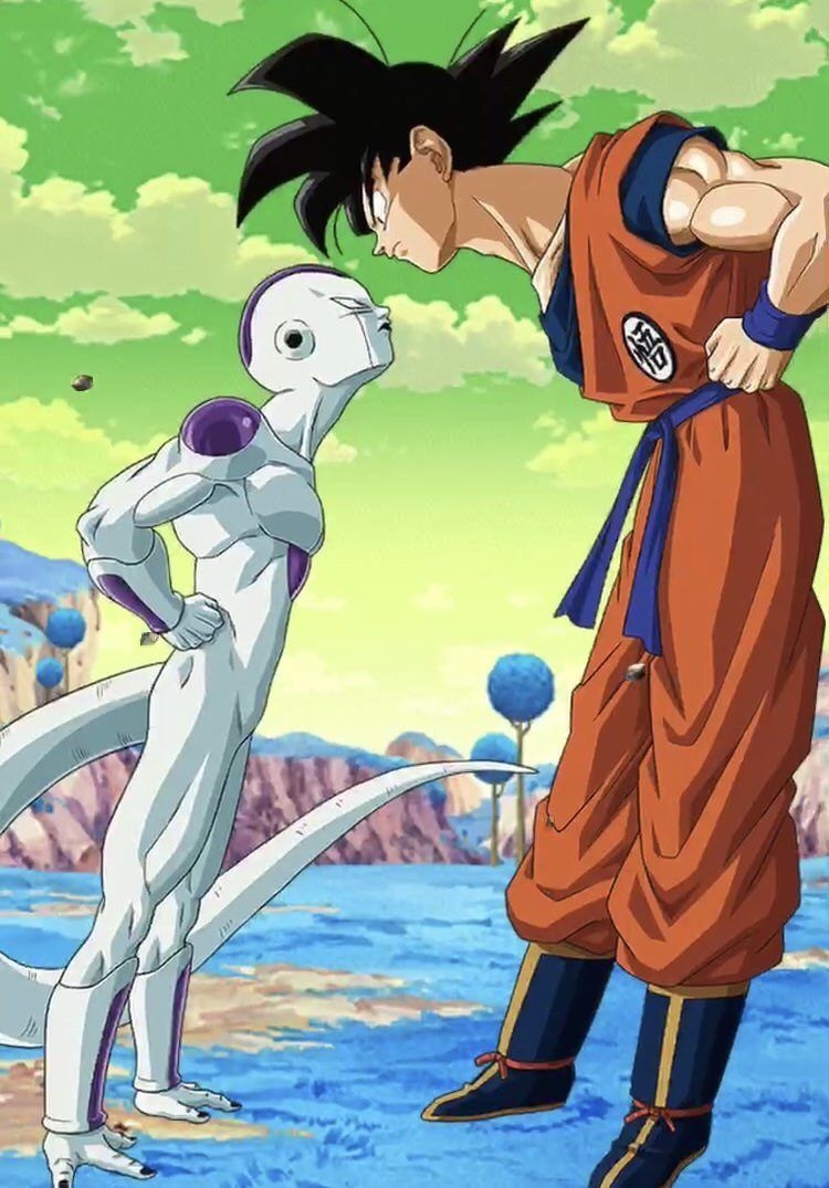 750x1080 Goku and Frieza Dragon Ball Z Dokkan Battle Wallpaper. Naruto, Phone