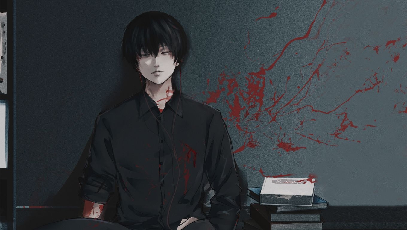 1360x770 Ken Kaneki From Tokyo Ghoul Desktop Laptop HD Wallpaper, Desktop