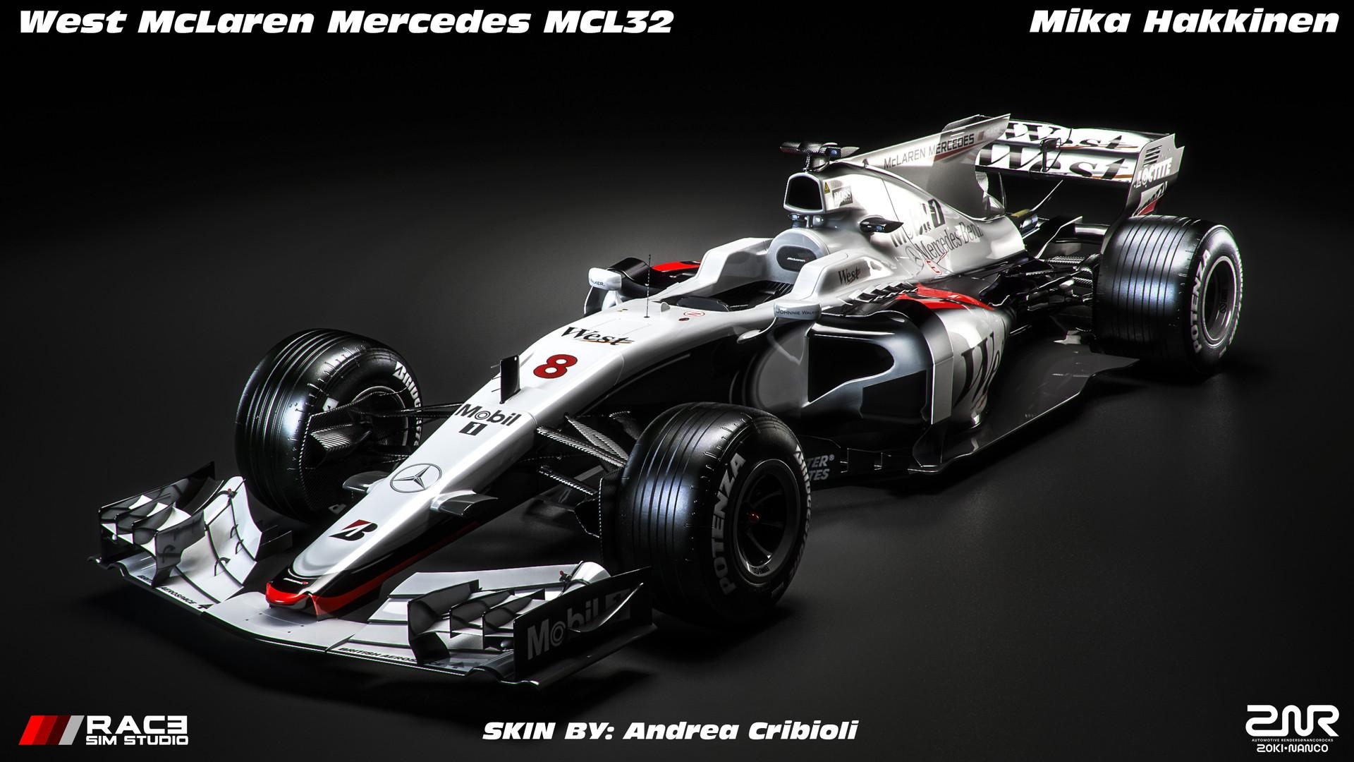 1920x1080 West McLaren Mercedes MCL32 Hakkinen -, Zoki, Desktop