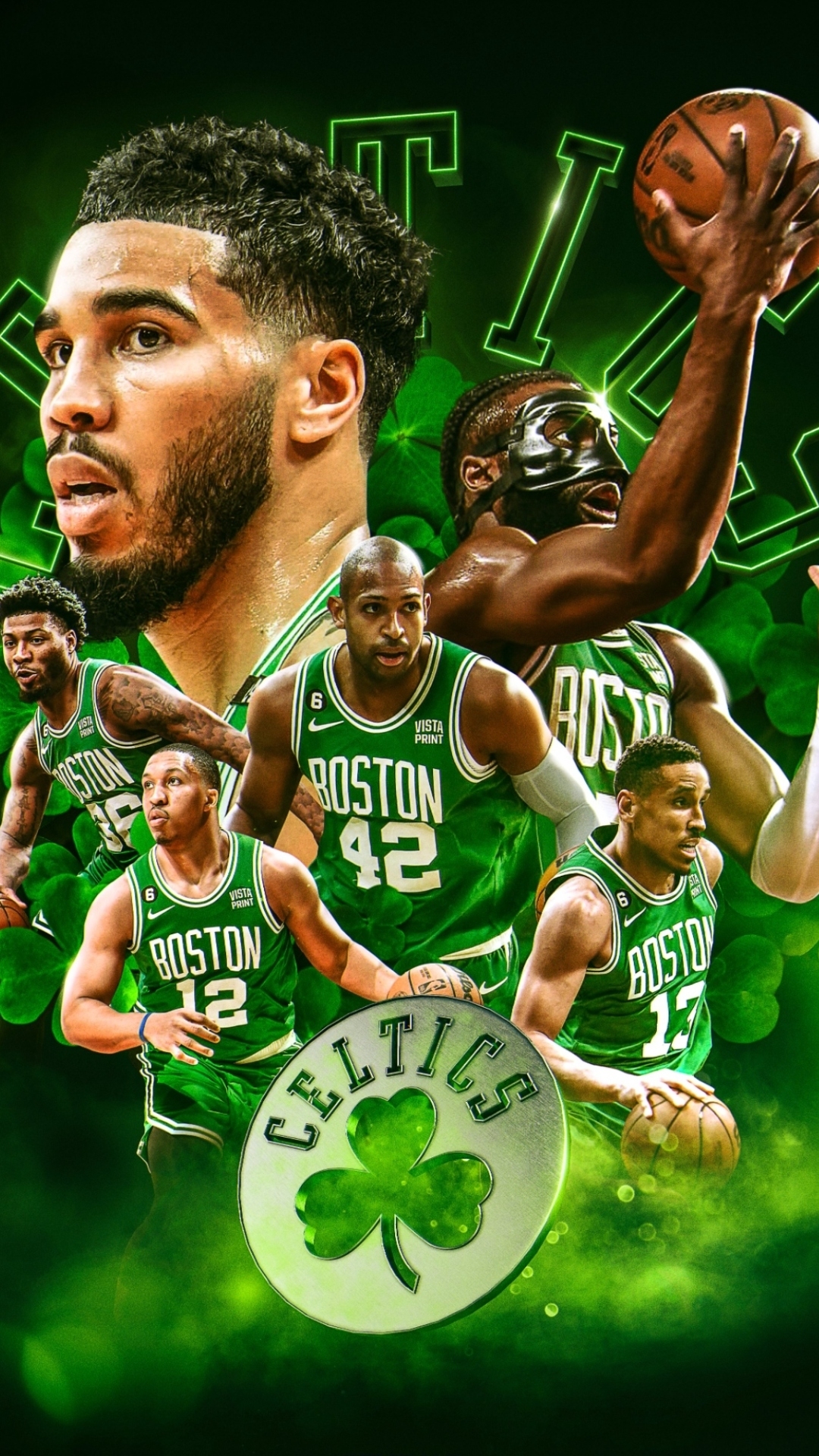 1080x1920 Boston Celtics Wallpaper, Phone