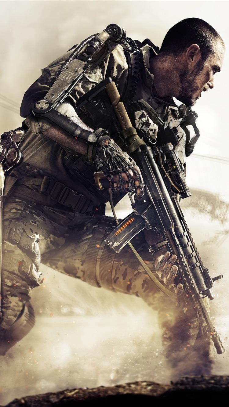 750x1340 Download Call Of Duty Advanced Warfare iPhone Wallpaper, Phone