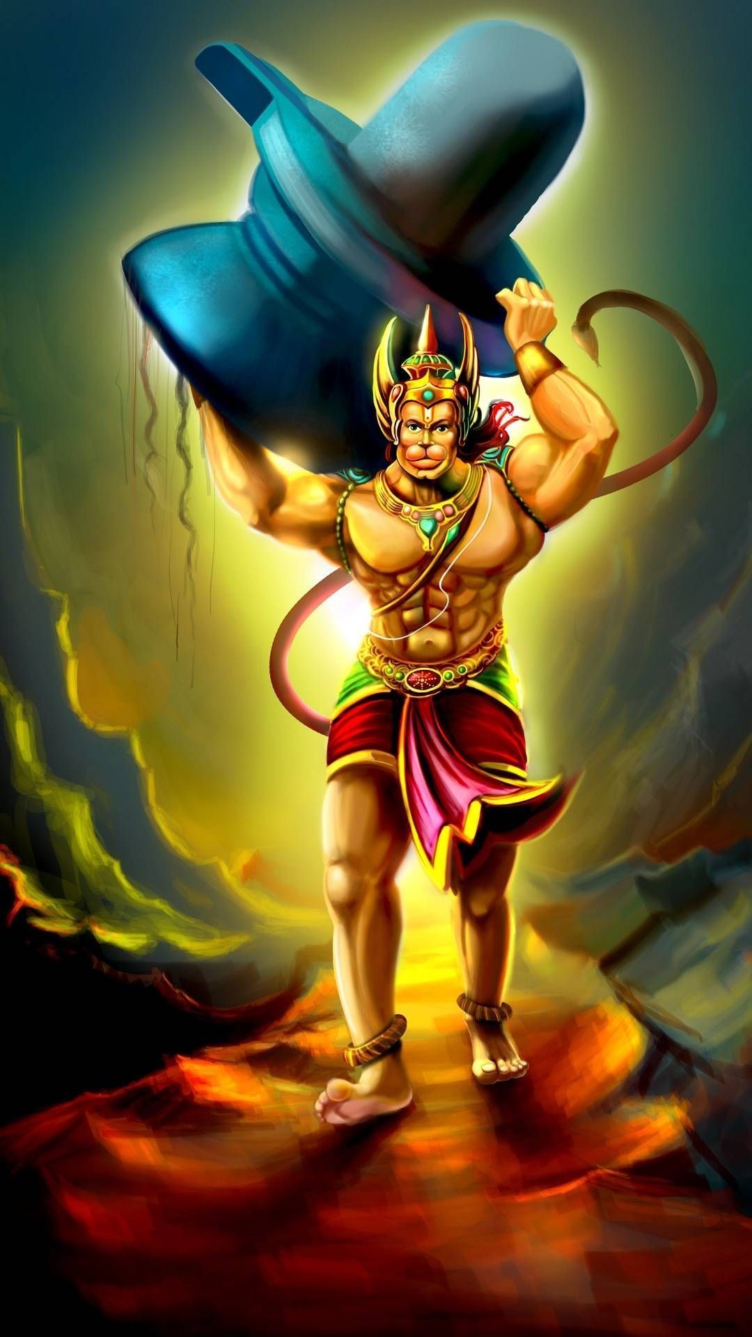 1080x1920 Lord Hanuman iPhone Wallpaper Hinduism Board. Lord, Phone