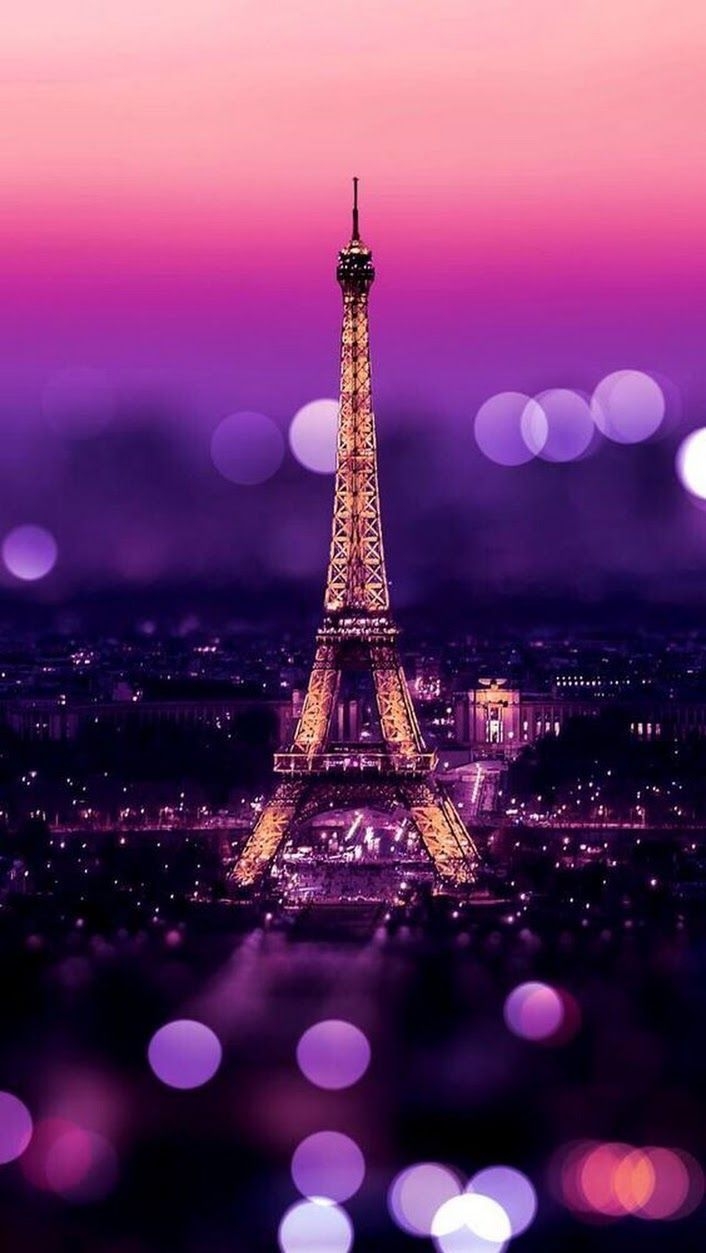 710x1260 Pink Paris Wallpaper Free Pink.wallpaperaccess.com, Phone