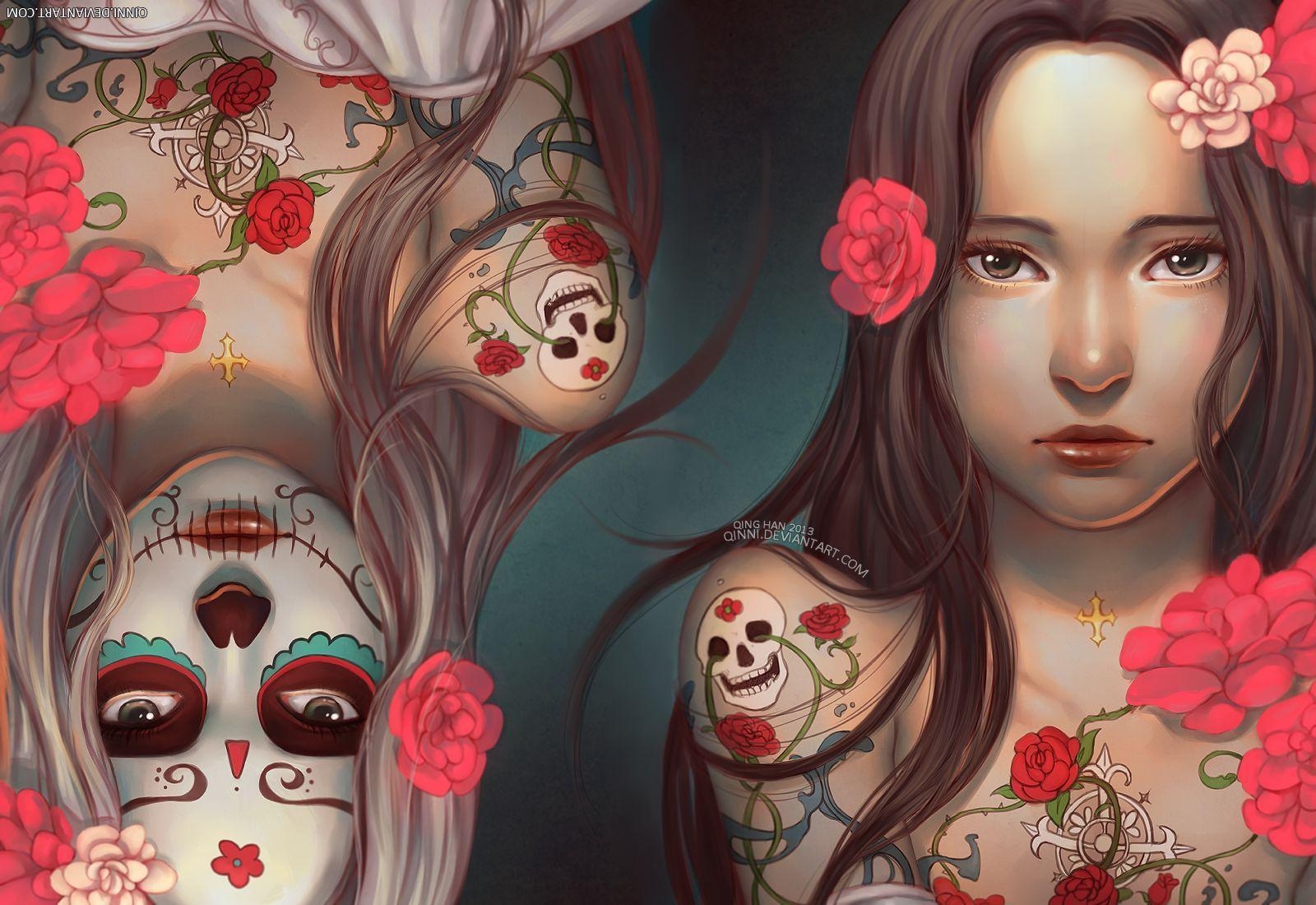 1600x1100 Dia de los Muertos: Day of the Dead Wallpaper, Desktop