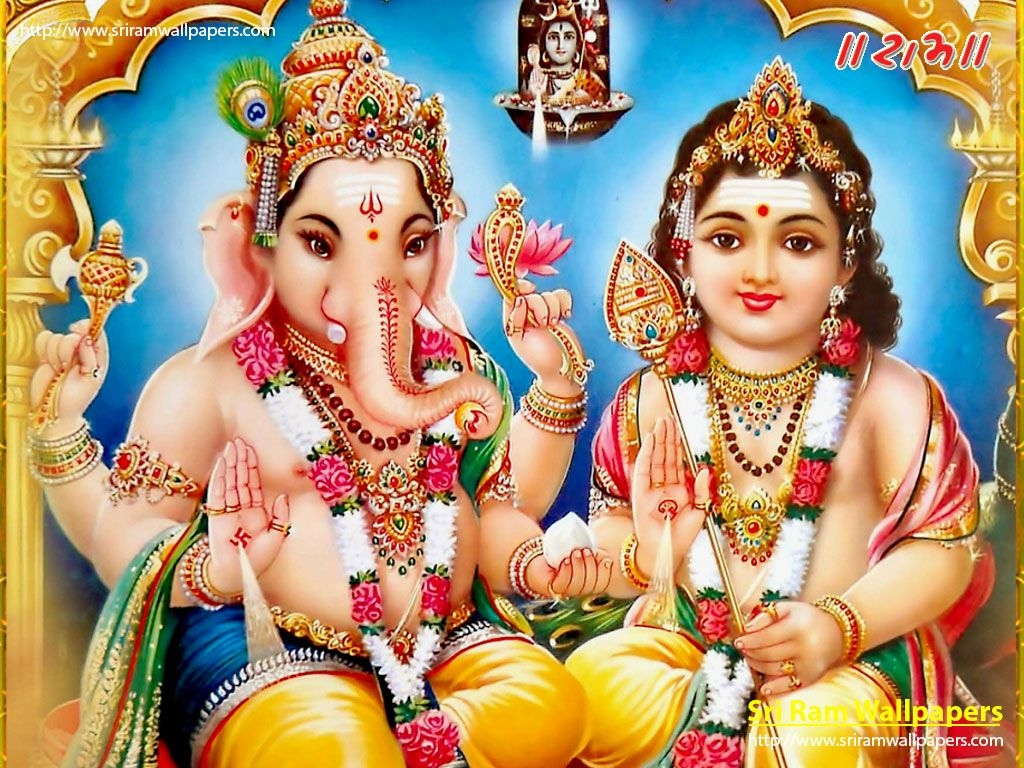 1030x770 Download Lord Kartikeya and Ganesha image, picture, Desktop