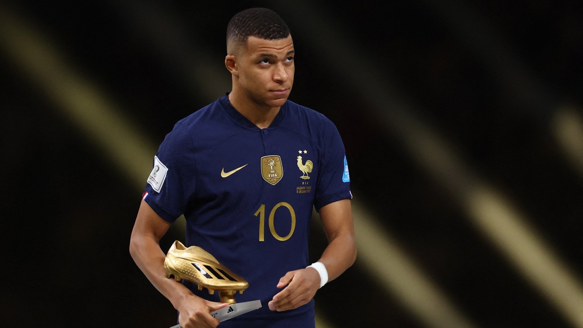 1920x1080 Kylian Mbappe wins World Cup Golden Boot award, beating Messi. Qatar World Cup 2022 News, Desktop