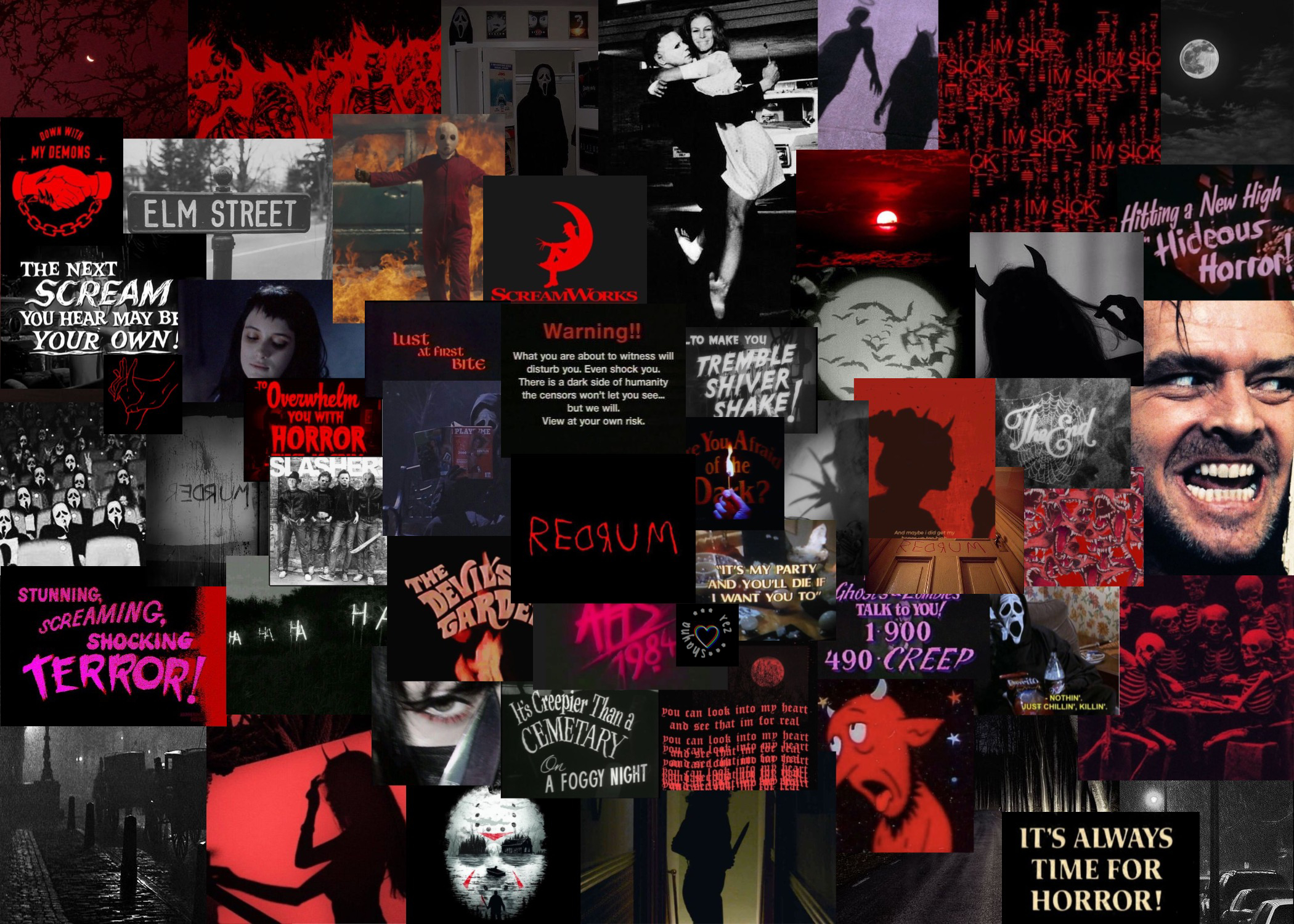 2100x1500 horror aesthetic laptop wallpaper. Halloween desktop wallpaper, Laptop wallpaper, iPhone wallpaper tumblr aesthetic, Desktop