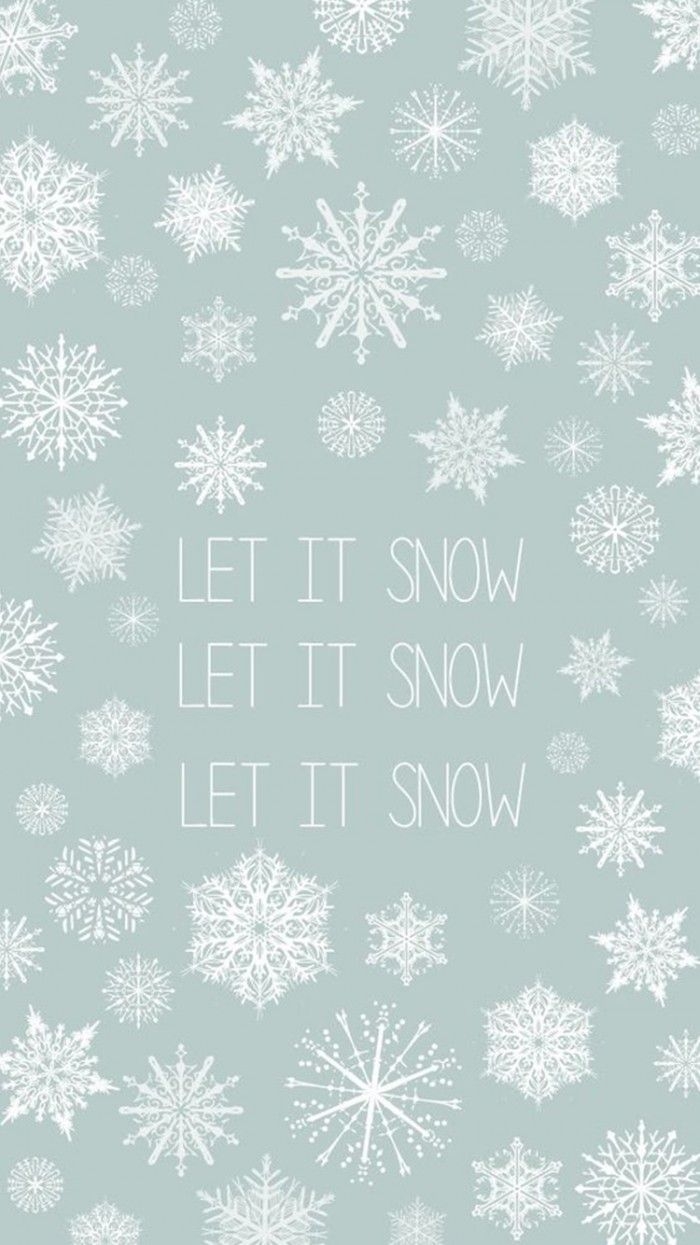 700x1250 Let It Snow Winter Minimal IPhone 6 Wallpaper. Wallpaper iphone christmas, Winter background iphone, Snow wallpaper iphone, Phone