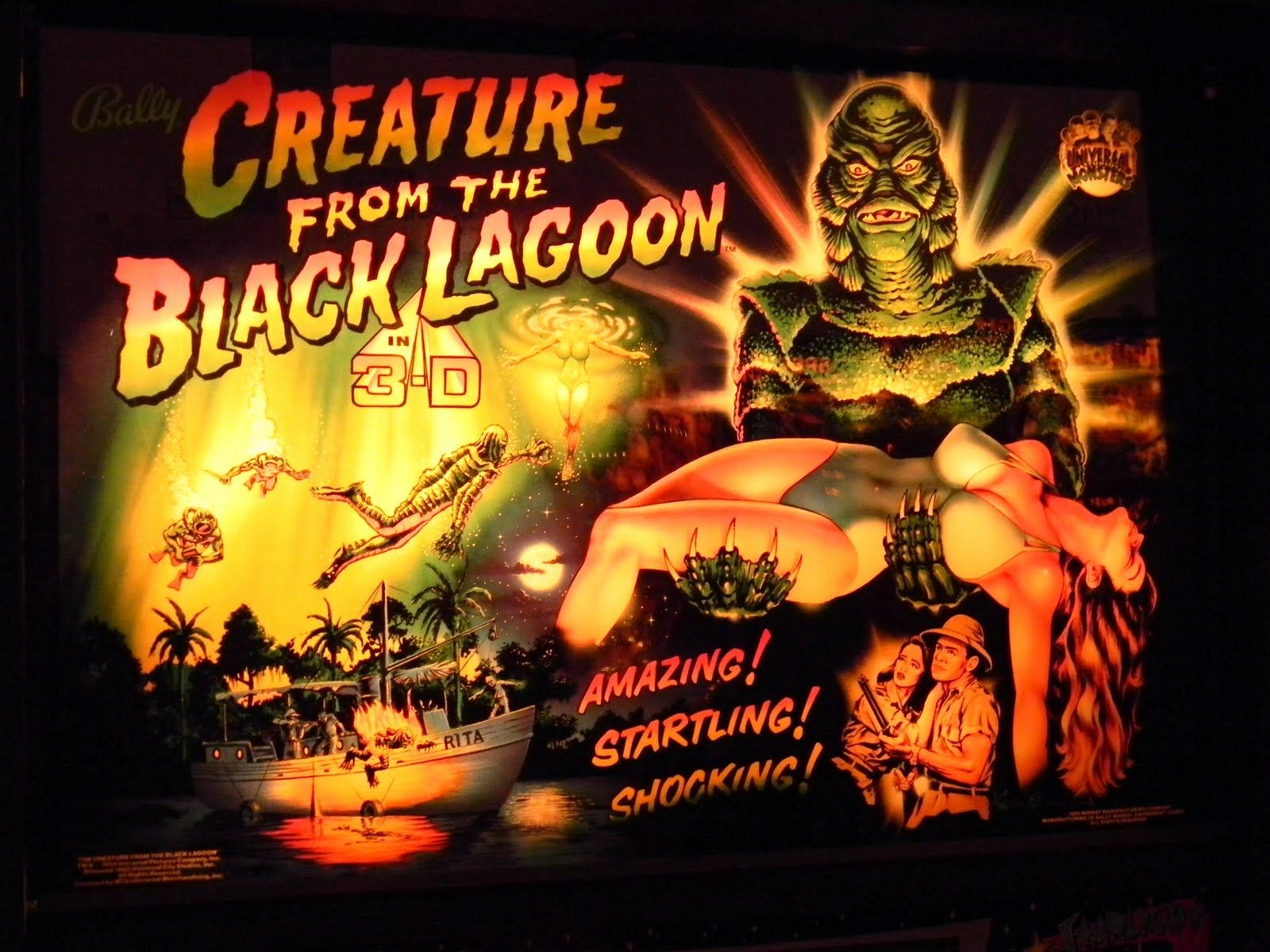 1600x1200 Rejoice! Pinball Arcade Preserves 'Creature from the Black Lagoon' Digitally!, Desktop