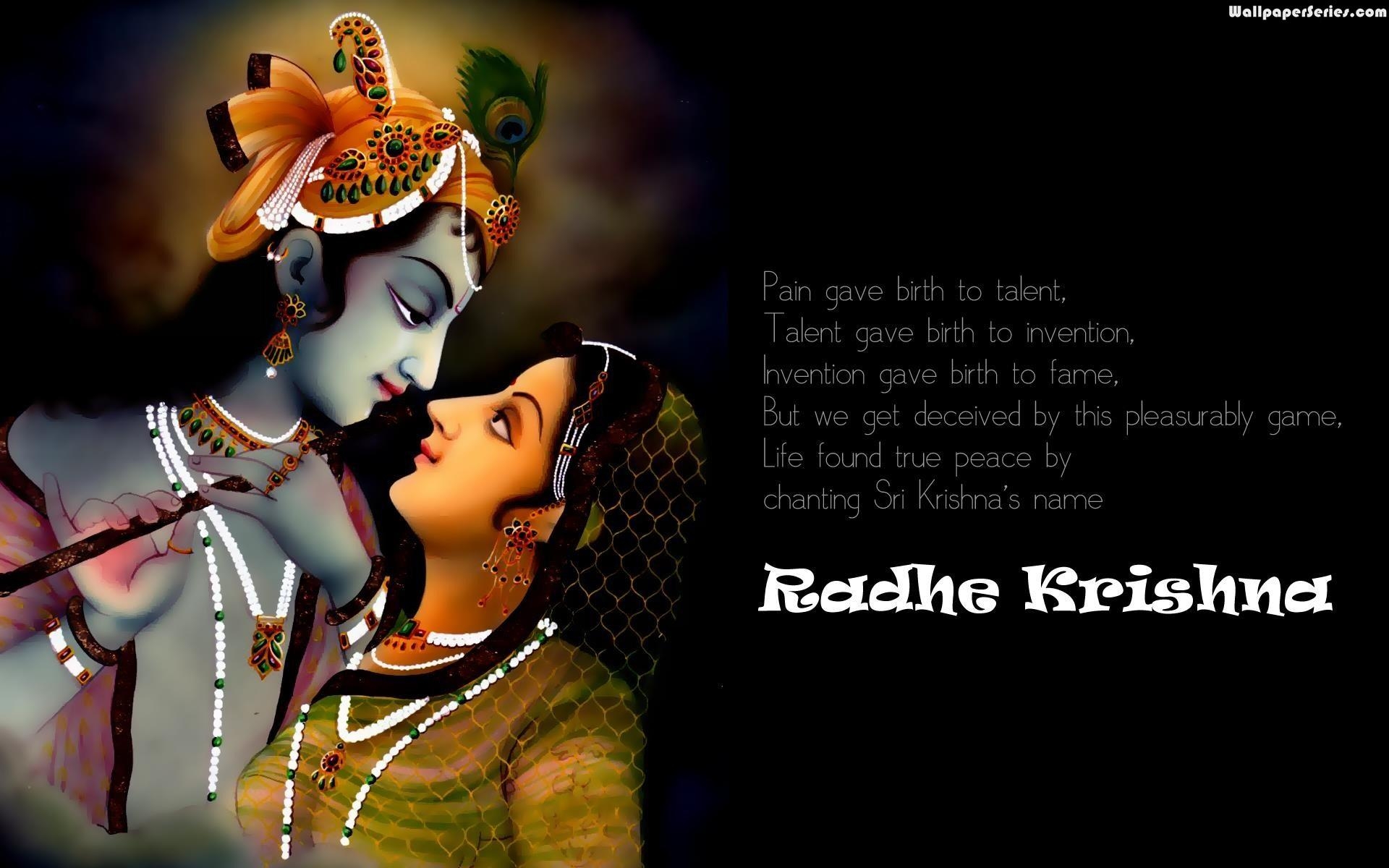 1920x1200 Radhe Krishna Quotes Wallpaper 10845, Desktop