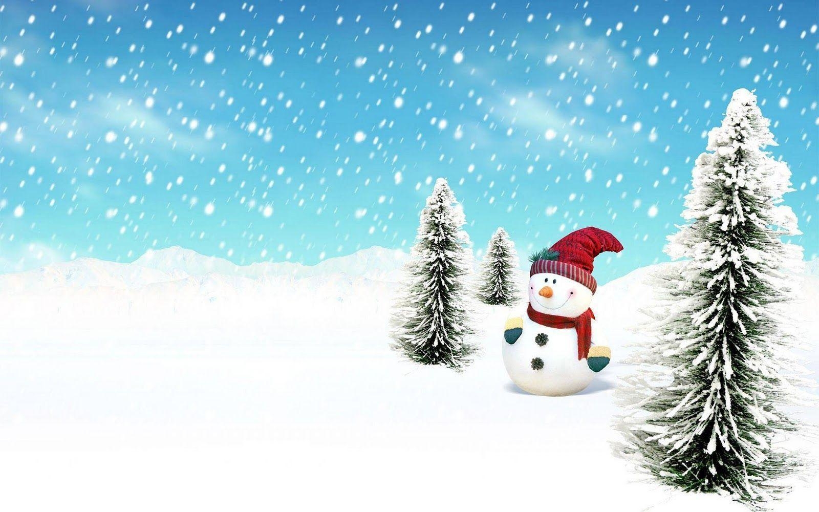 1600x1000 christmas snowman Wallpaper Magazine, Desktop