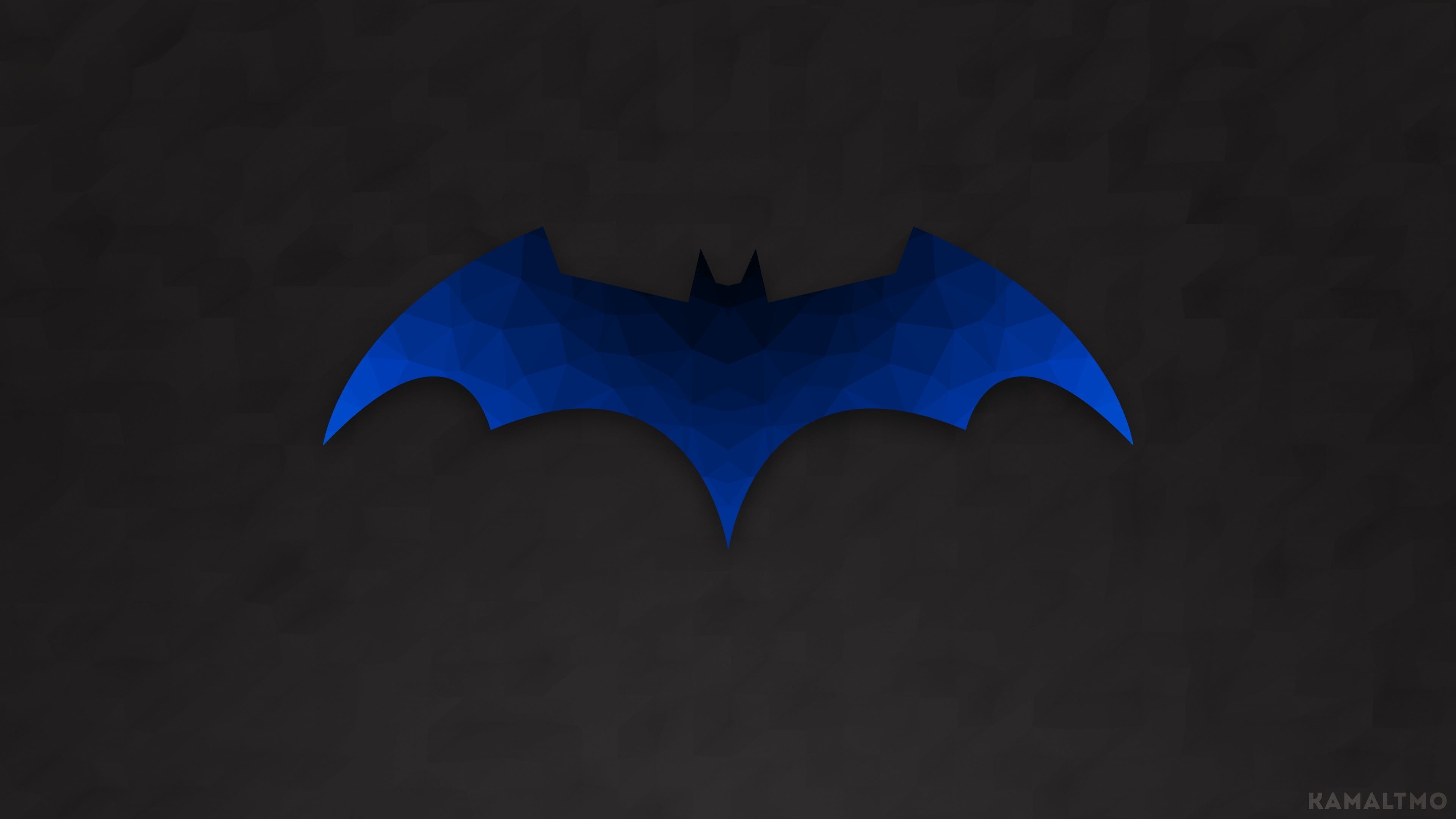 3840x2160 Batman Batman logo #logo #poly polygon art low poly #vector K #wallpaper #hdwallpaper #desktop. Polygon art, Batman logo, Geometric artwork, Desktop