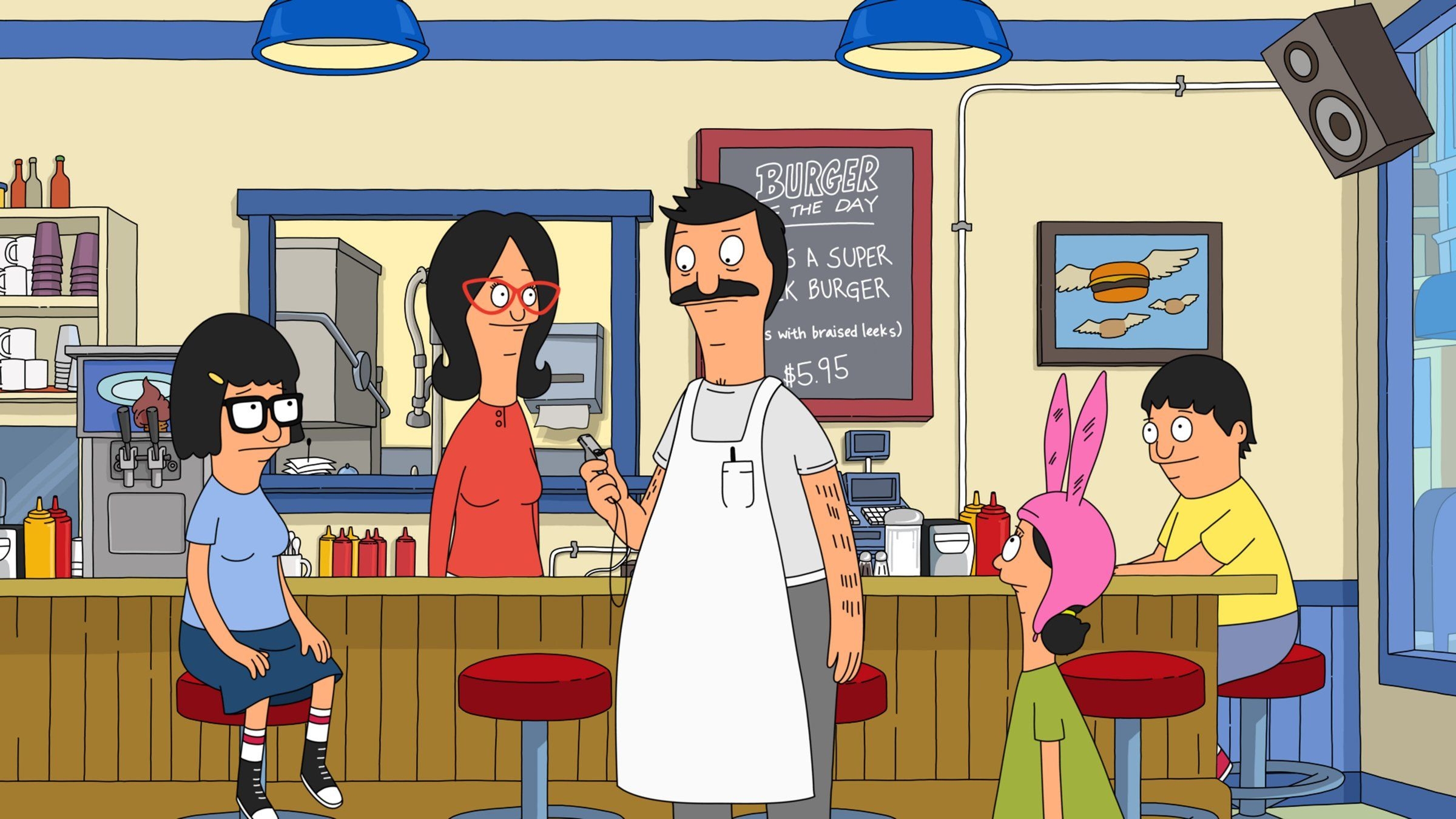 2400x1350 Bob's Burgers Desktop Background. Bob's, Desktop