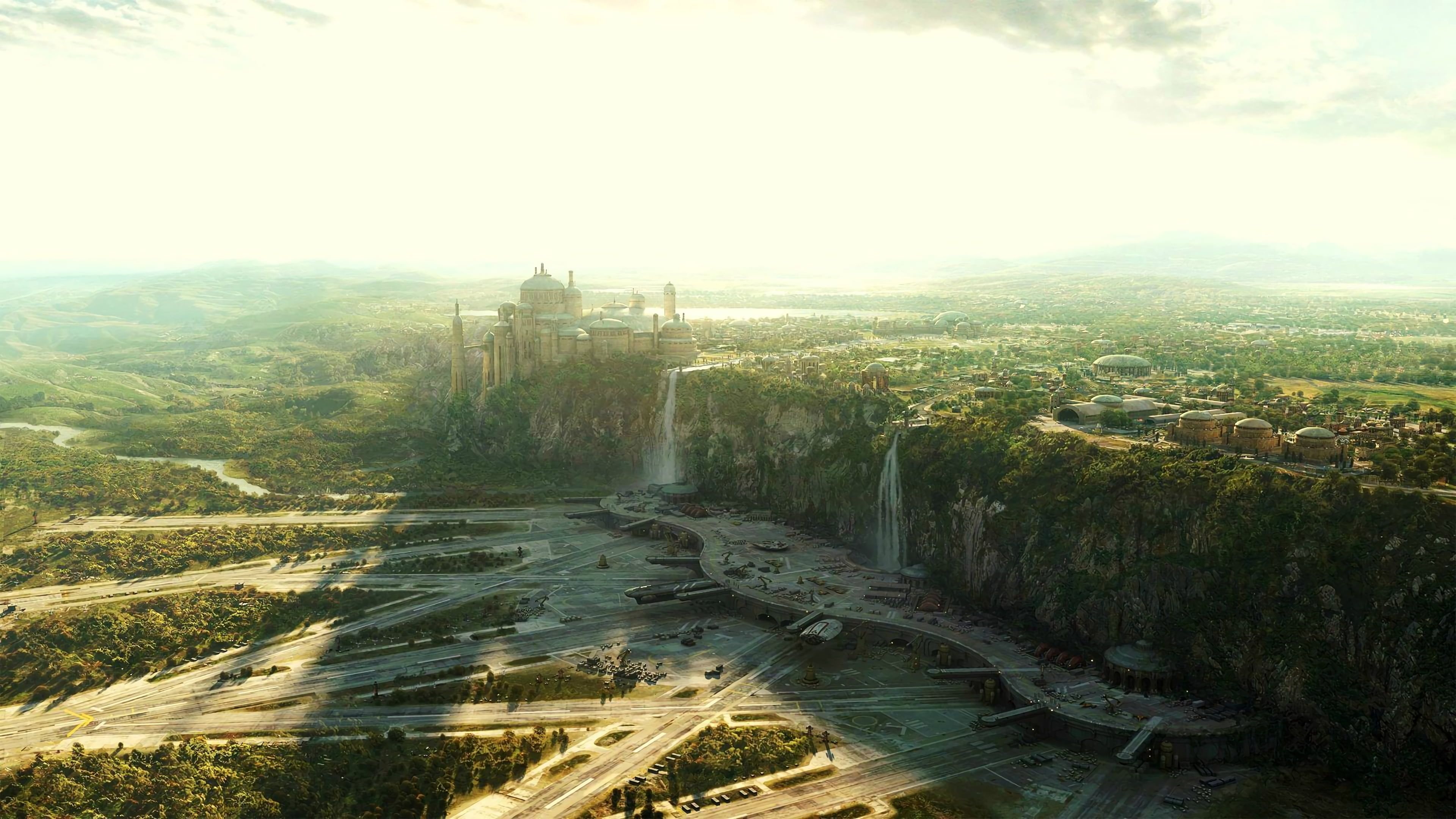 3840x2160 Star Wars Landscape Wallpaper HD Wallpaper, Desktop
