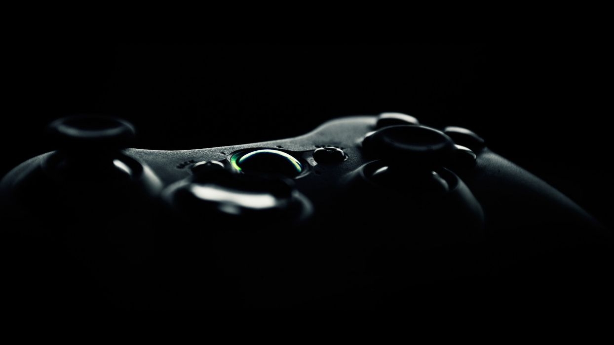 1250x700 XBOX Controller Black videogames wallpaperx1080, Desktop