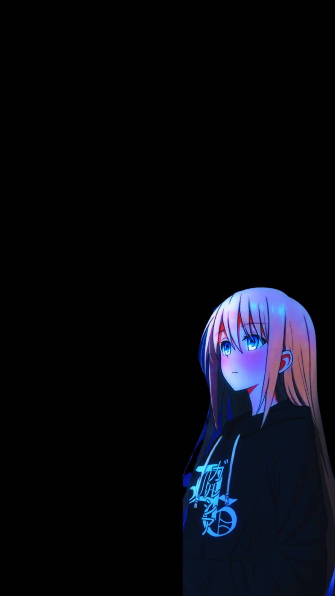 1080x1920 Dark Aesthetic Sad Anime Girl Wallpaper, Phone