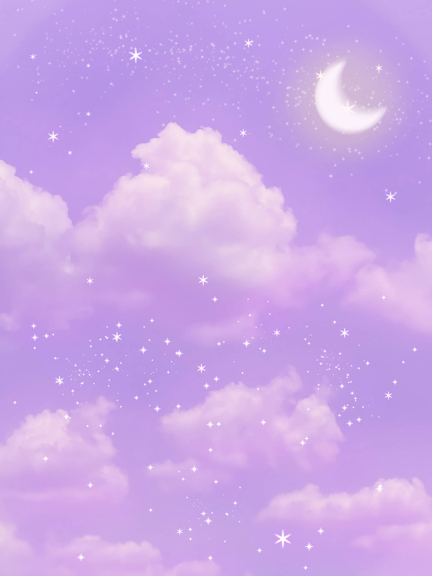 1440x1920 Pastel Purple Wallpaper, Phone