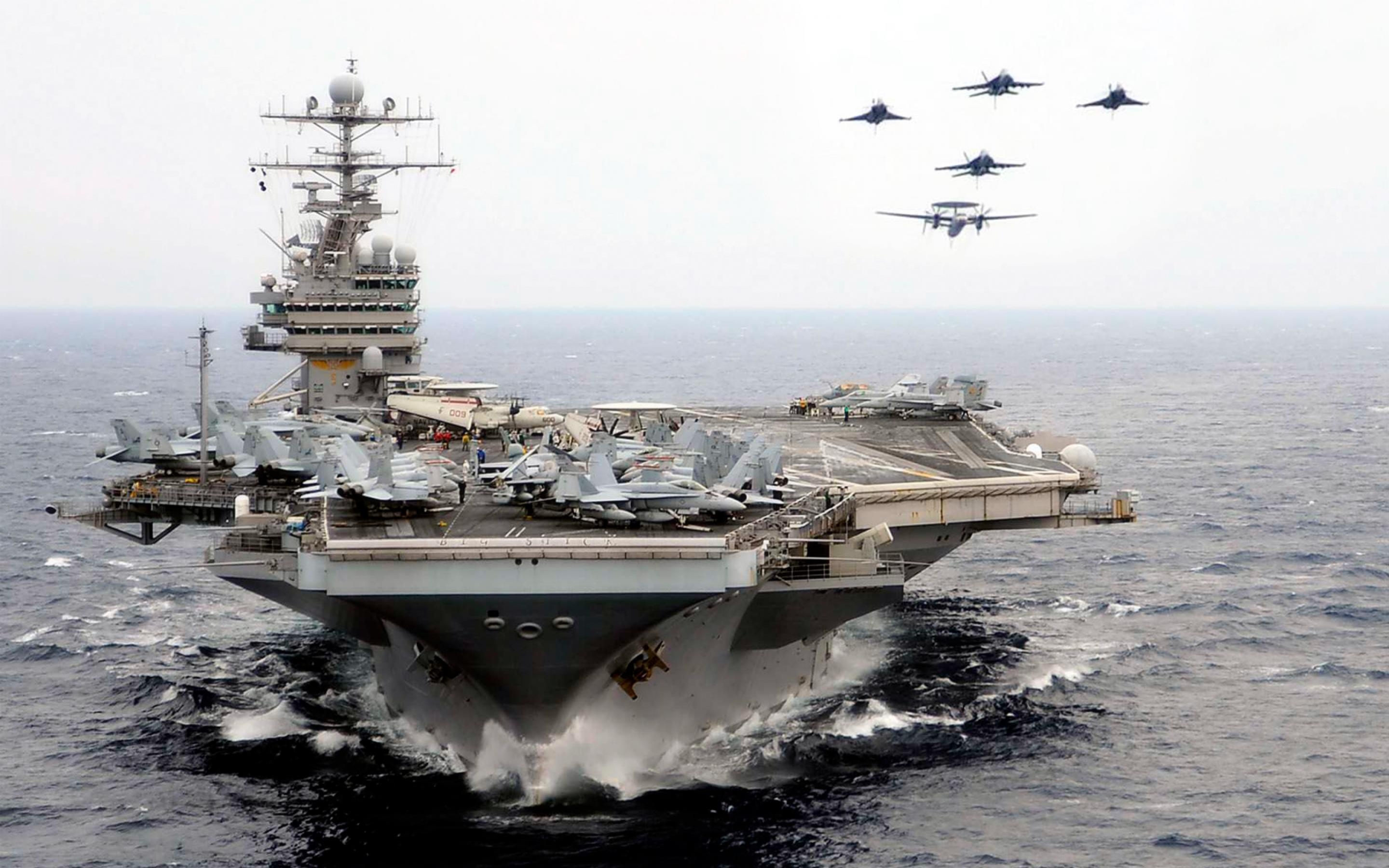 2880x1800 Navy Aircraft Carrier Wallpaper HD Picture 4 HD Wallpaper, Desktop