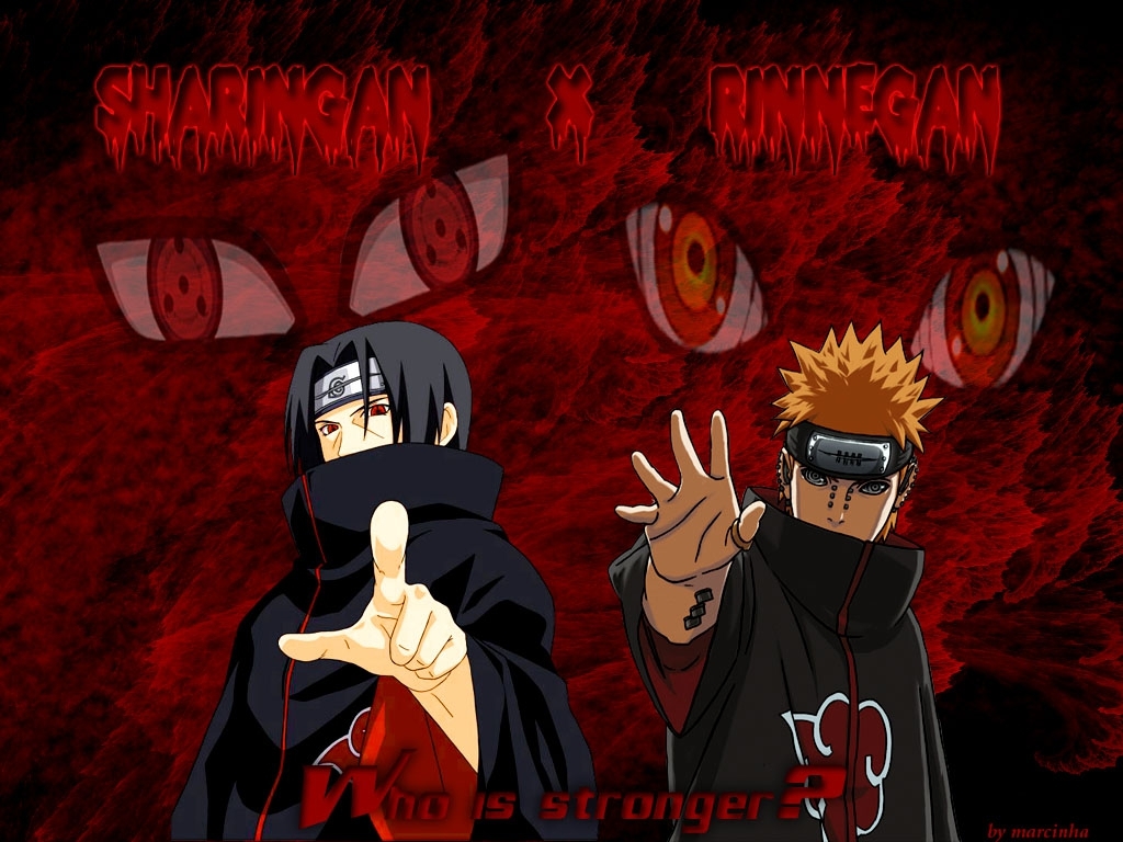 1030x770 itachi pein sharingan vs rinnegan, Desktop