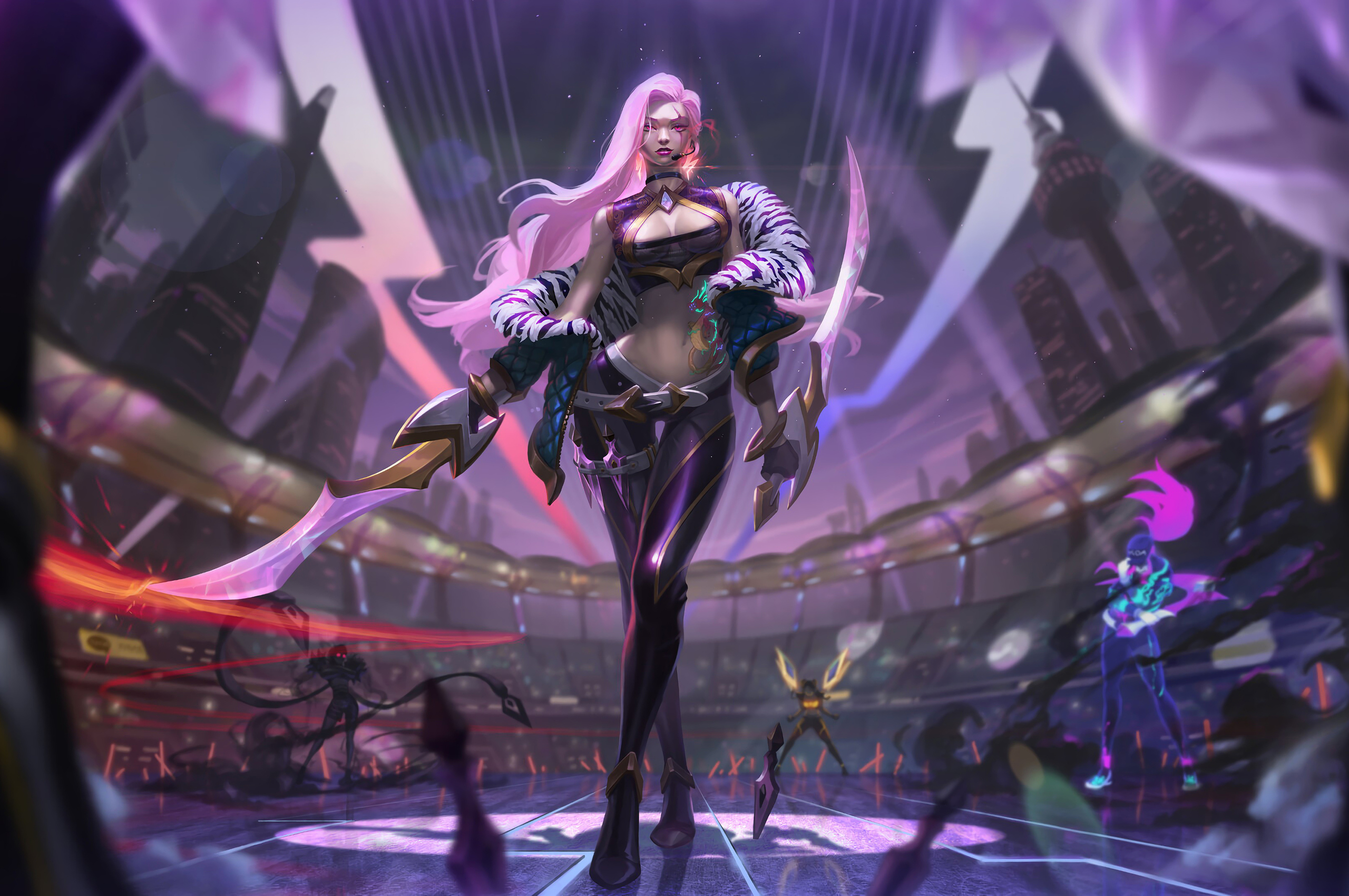 2560x1700 Wallpaper  Kda Katarina League Of Legends 4k, Desktop