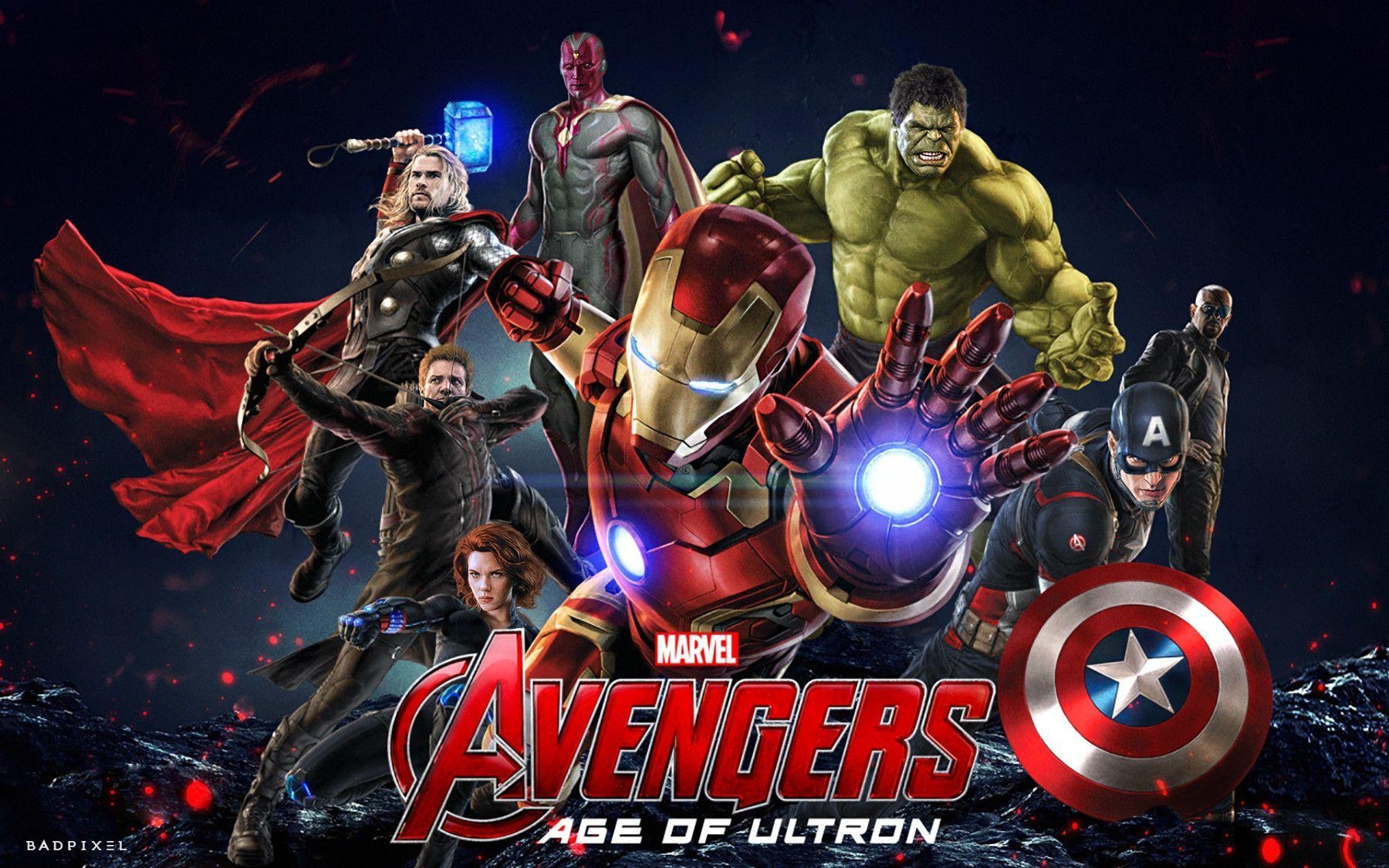 1800x1130 Avengers Age Of Ultron Wallpaper Pack Download, Desktop