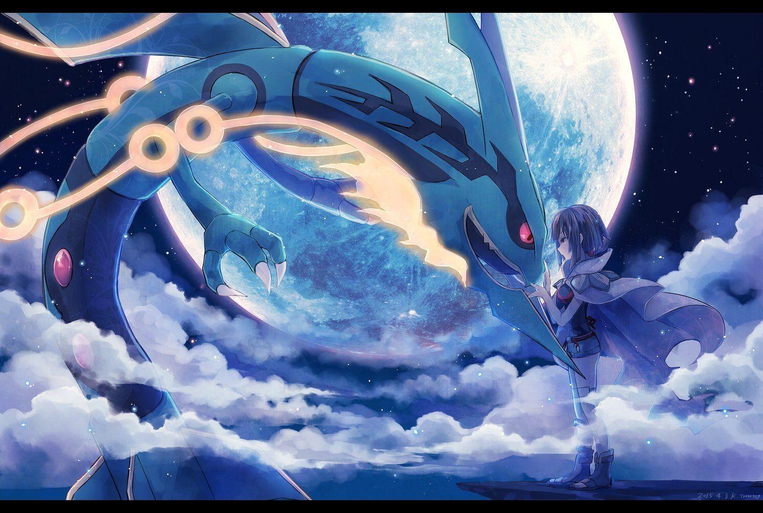 1490x1000 Mega Rayquaza (Pokémon) HD Wallpaper. Background, Desktop