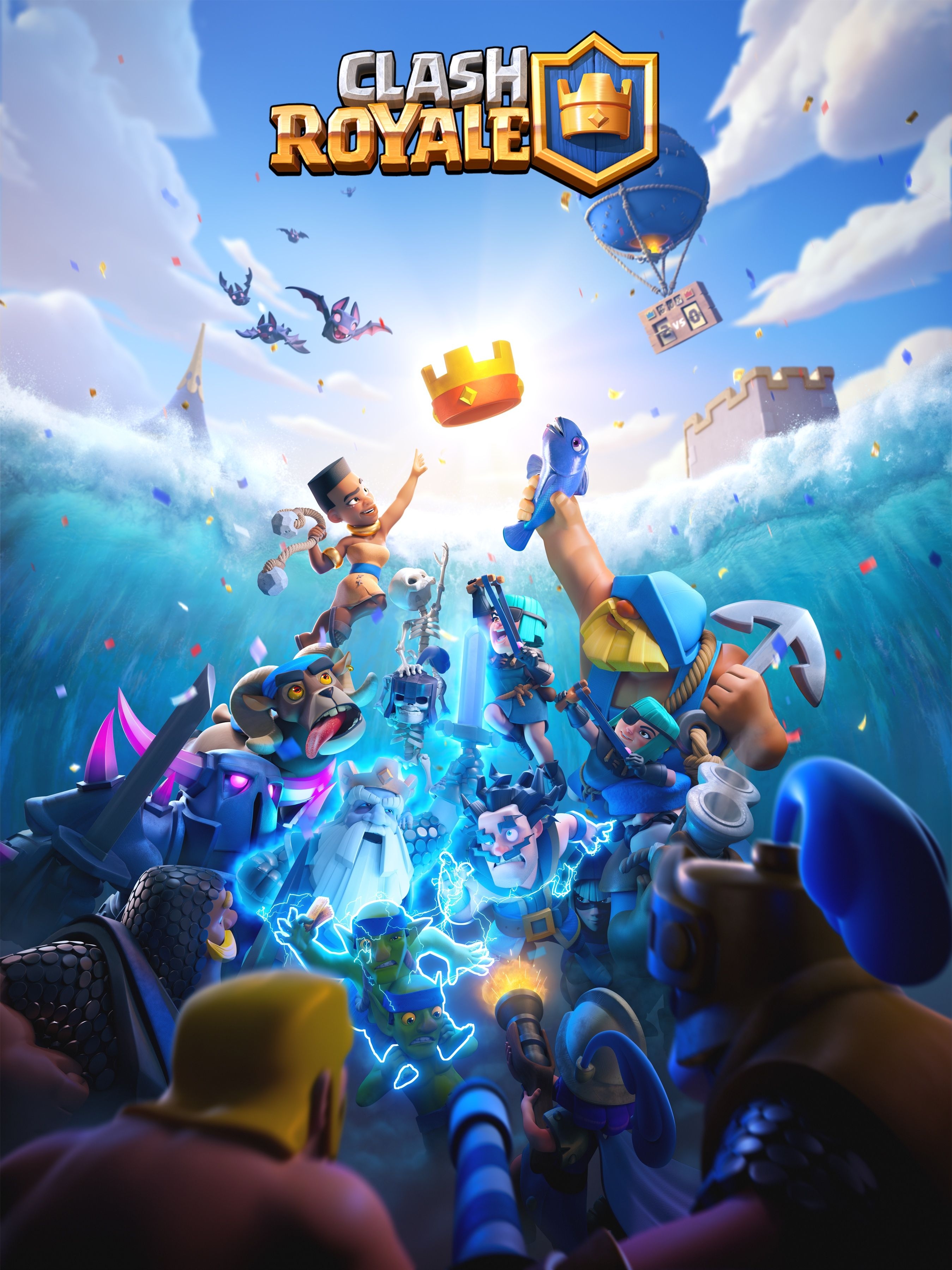 2700x3600 For Media × Supercell. Clash royale wallpaper, Clash royale, Clash royale deck, Phone