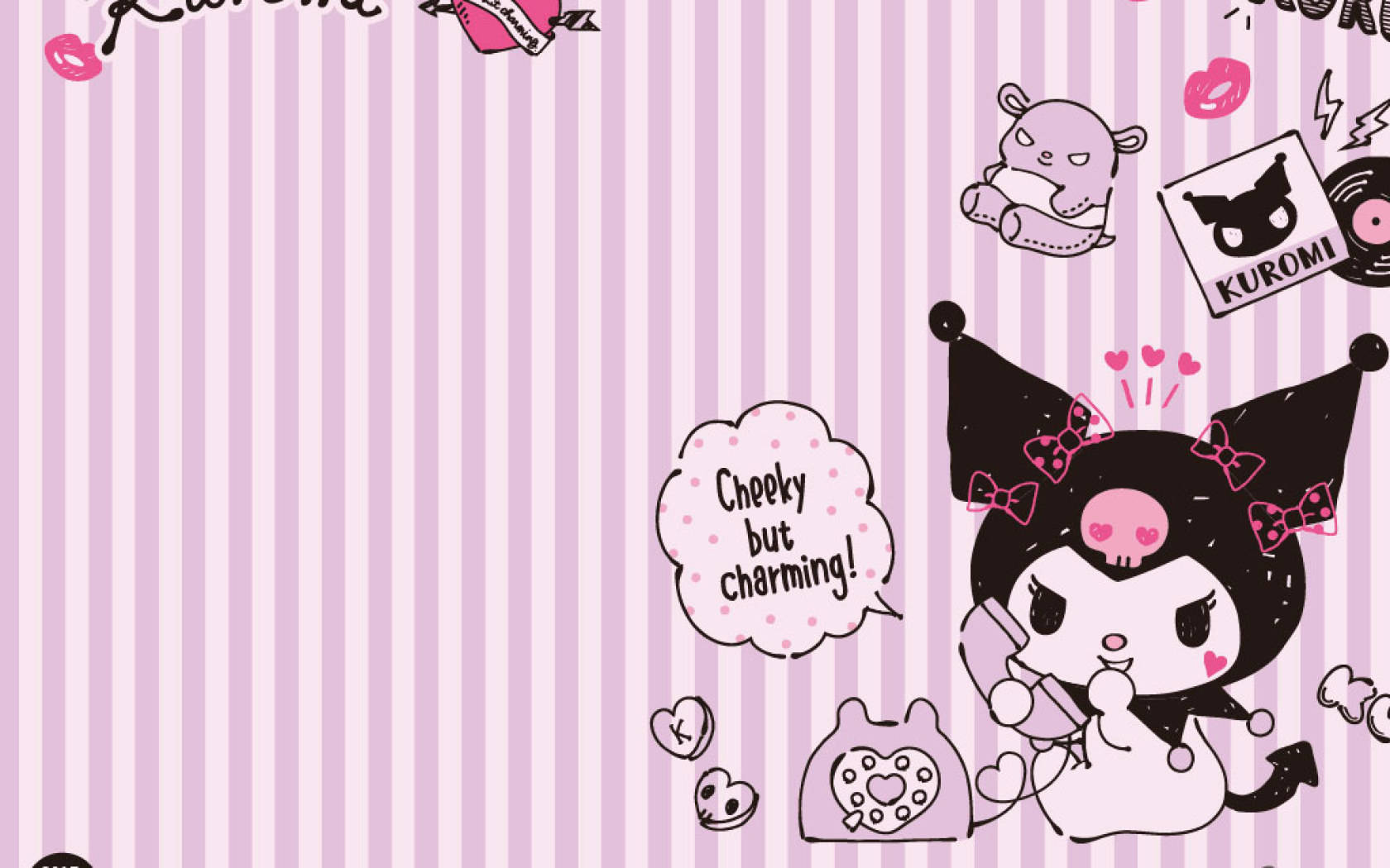 1680x1050 Free Kuromi Wallpaper Downloads, Kuromi Wallpaper for FREE, Desktop