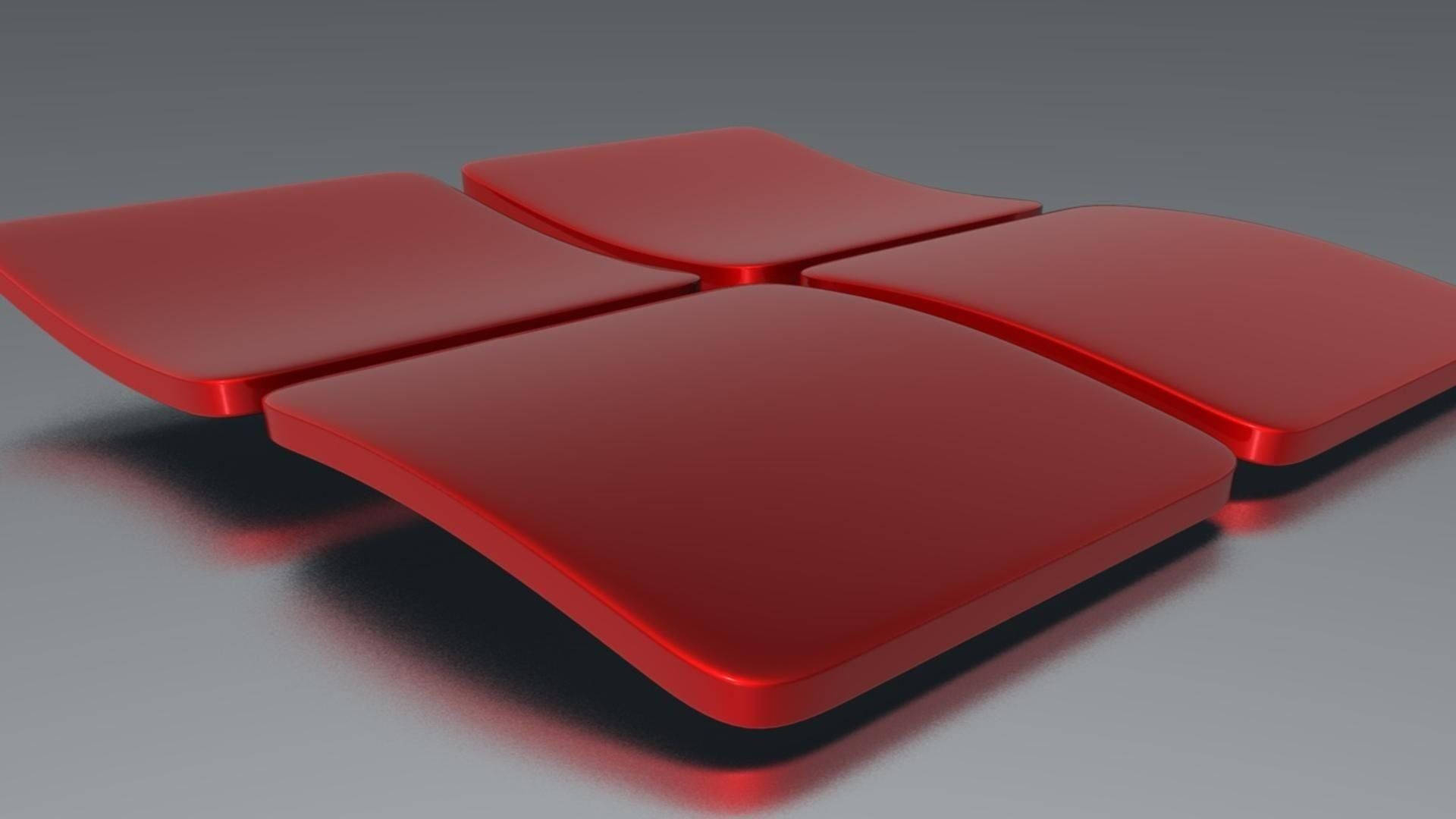 1920x1080 Download Windows 11 3D Red Logo Wallpaper, Desktop