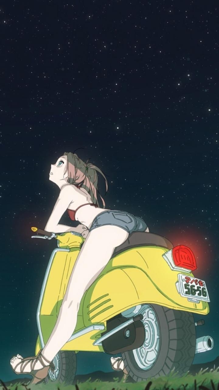 720x1280 Anime FLCL () Wallpaper, Phone