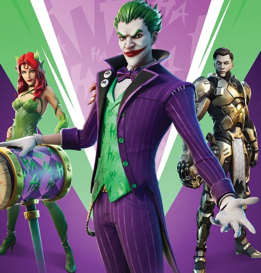 880x920 The Joker Fortnite wallpaper, Phone