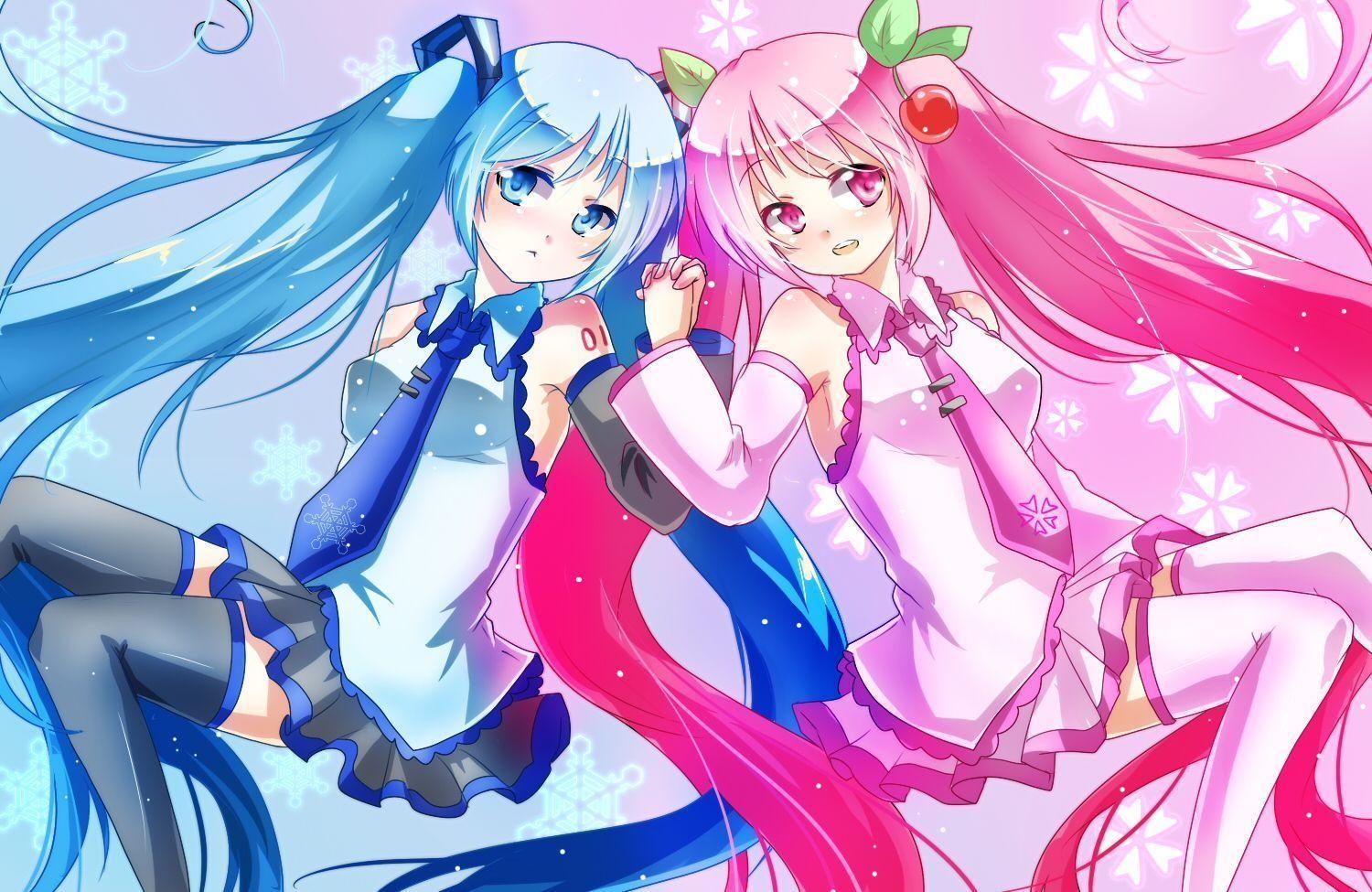 1500x980 Sakura Miku Randomness Thing. Hatsune Miku, Desktop