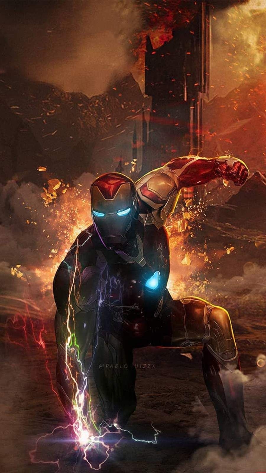 900x1610 Iron Man With Infinity Stones IPhone Wallpaper. Iron man art, Marvel wallpaper, Marvel iphone wallpaper, Phone