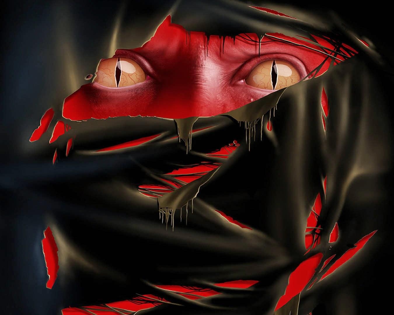 1350x1080 Devil Eyes High Definition Wallpaper, Desktop