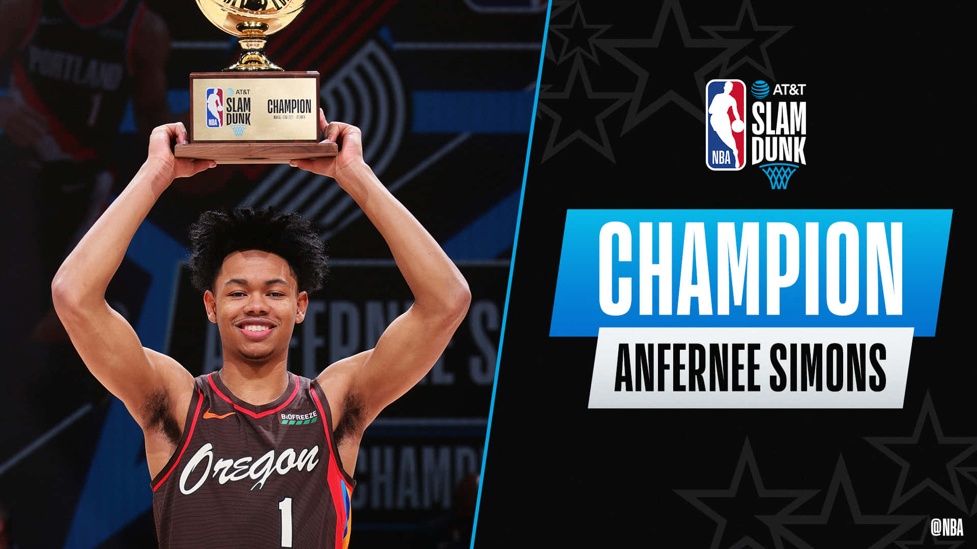 1920x1080 Download Anfernee Simons 2021 Slam Dunk, Desktop